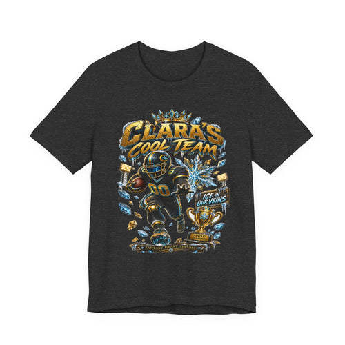 Clara’s Cool Team  Team Football Tee