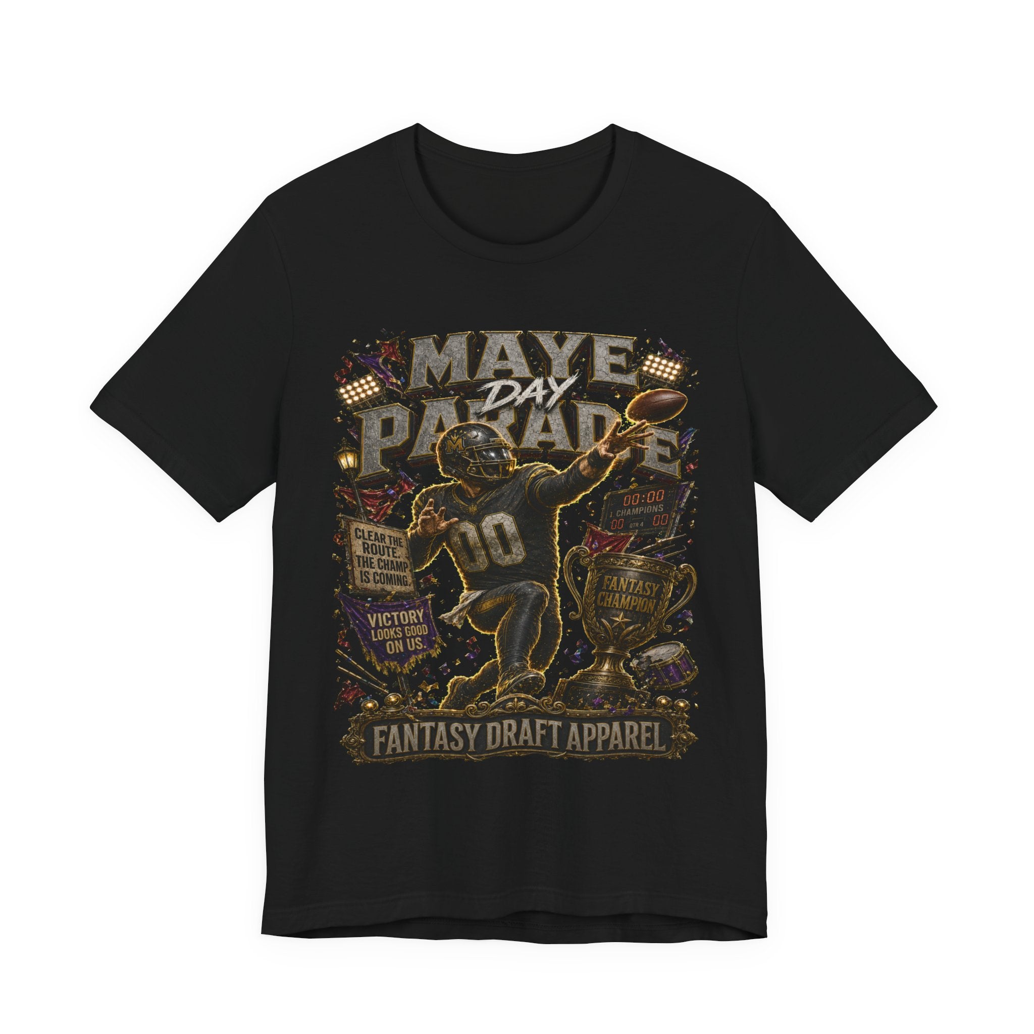 Maye Day Parade  Premium Football Tee