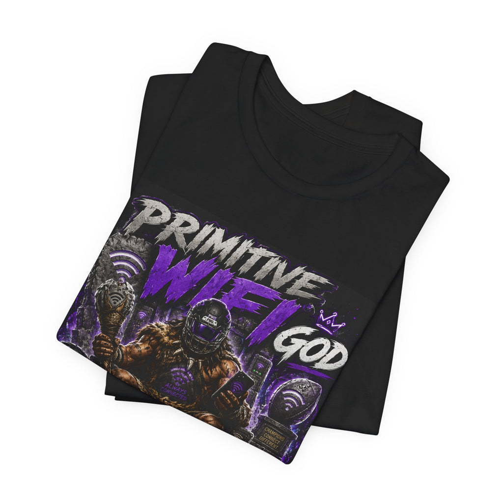 PrimitiveWifiGod@luvP Fantasy Football Tee