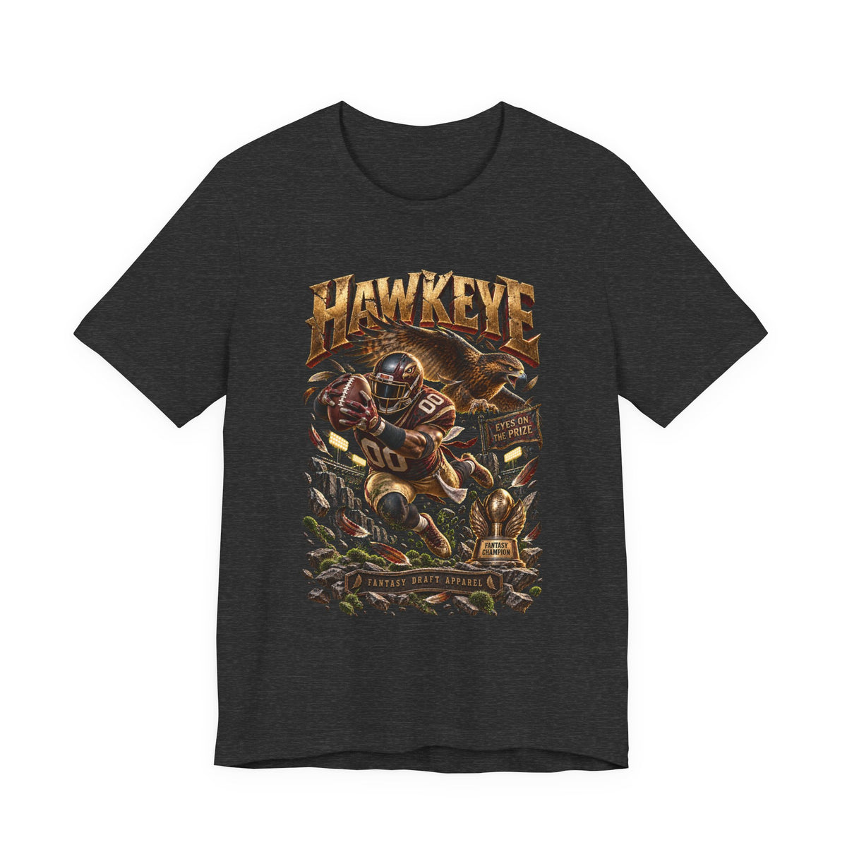 Hawkeye Team Football Tee