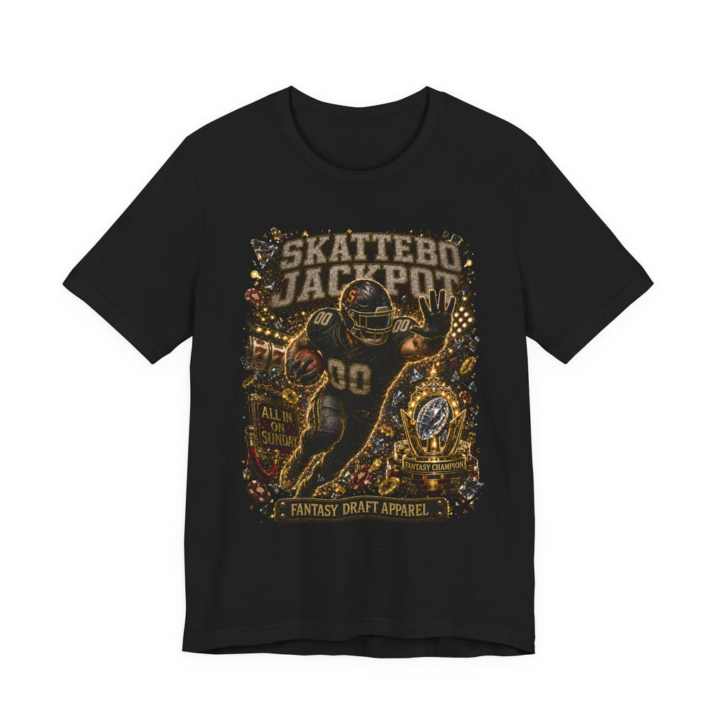 Skattebo Jackpot  Premium Football Tee