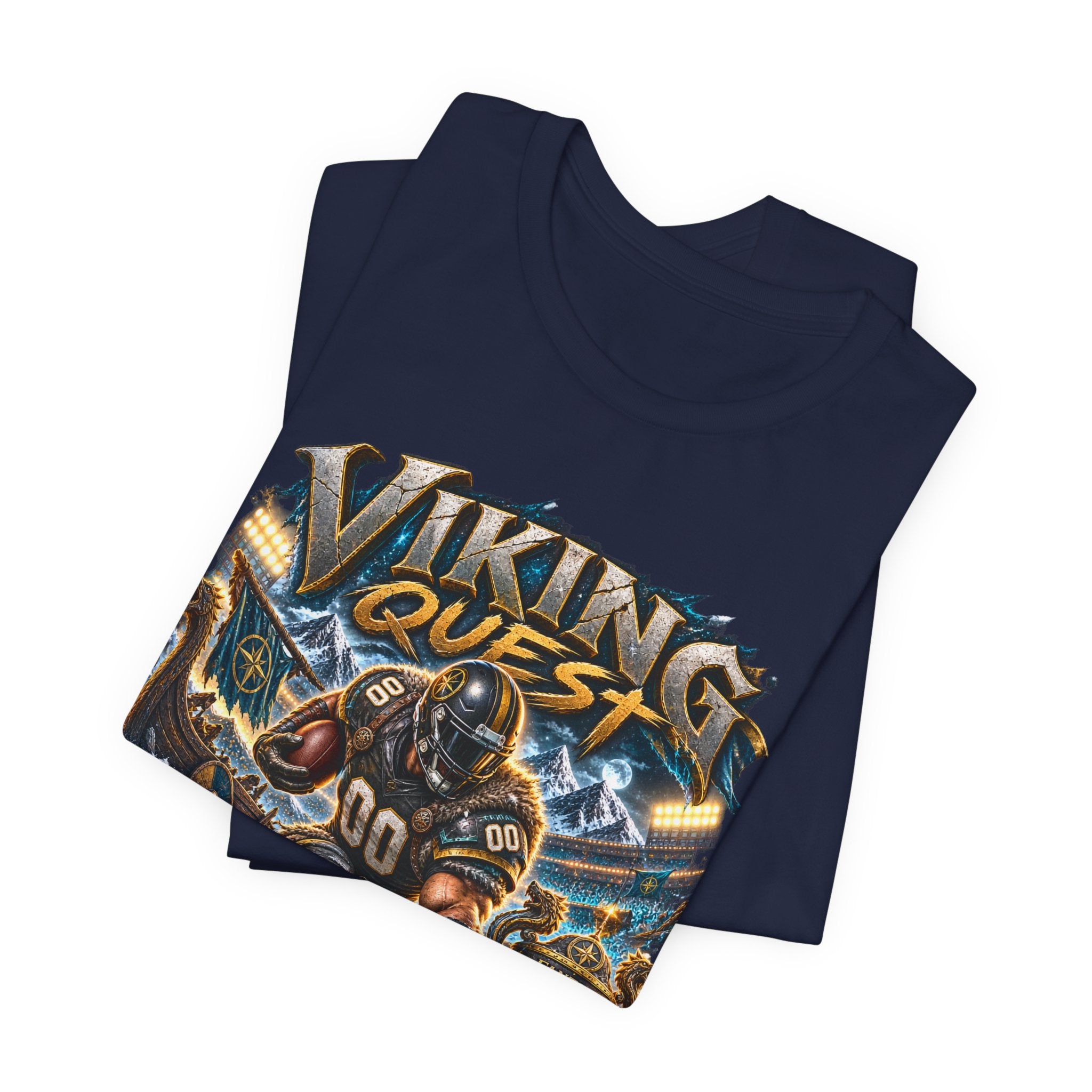 Viking Quest Football Tee