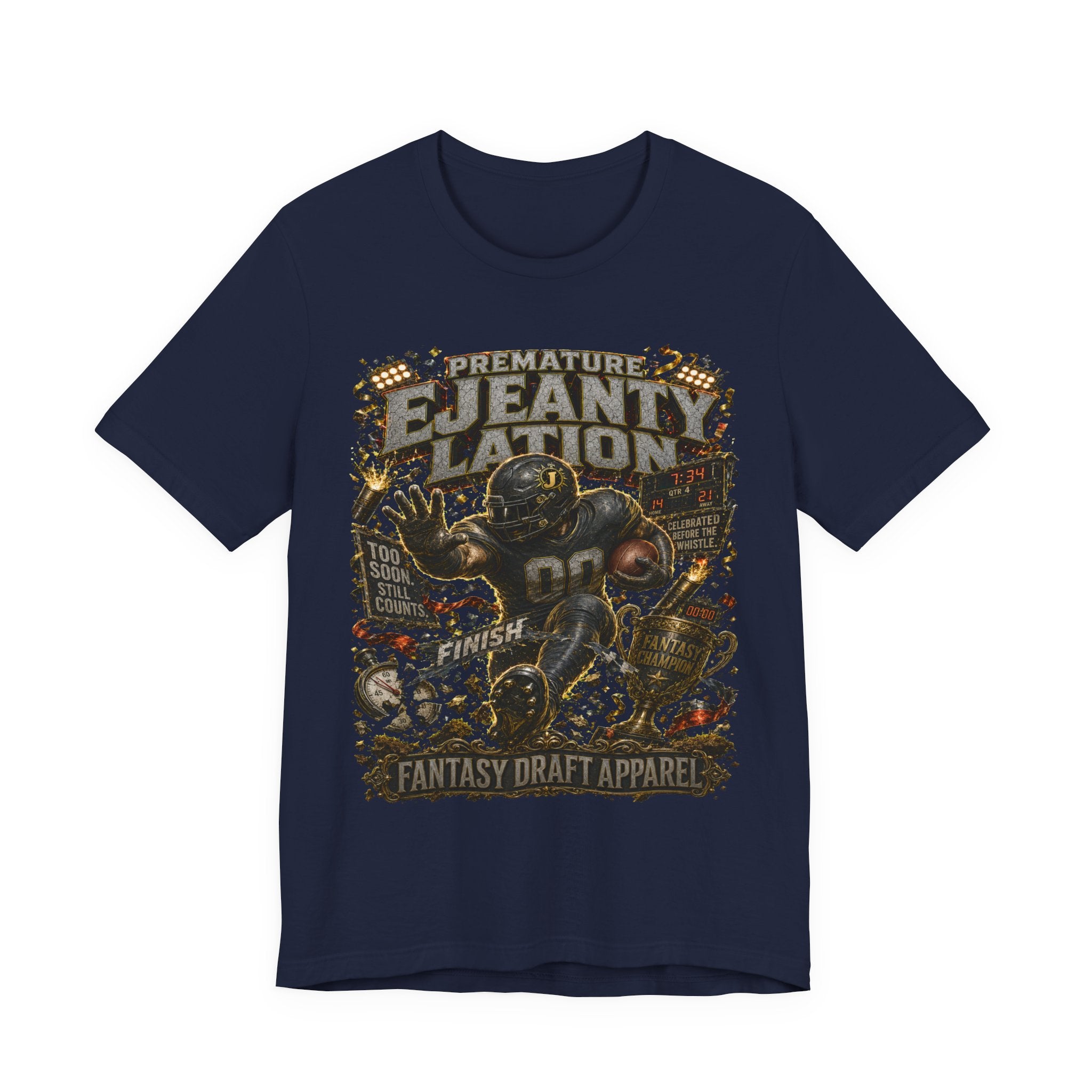 Premature Ejeantylation  Premium Football Tee