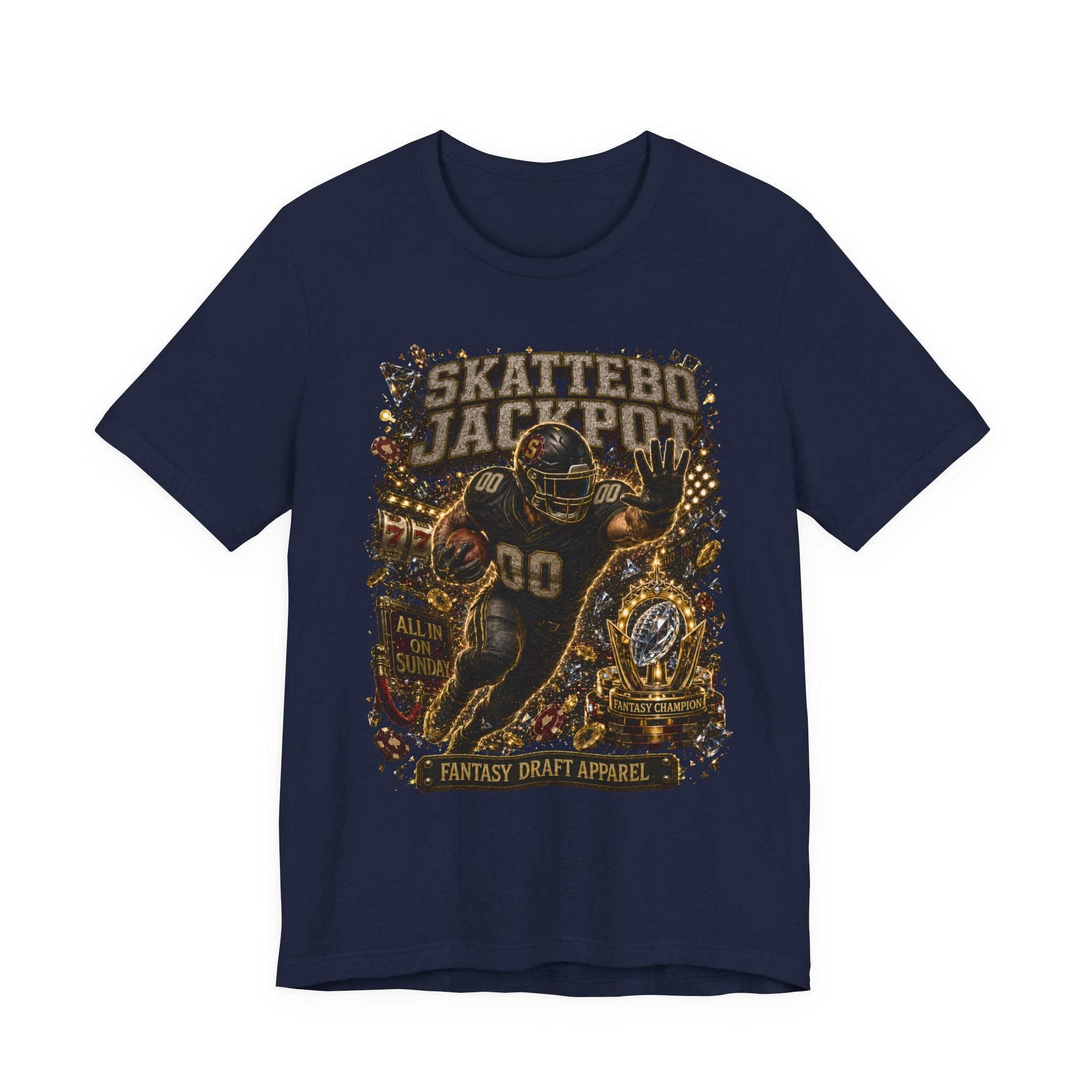 Skattebo Jackpot  Premium Football Tee