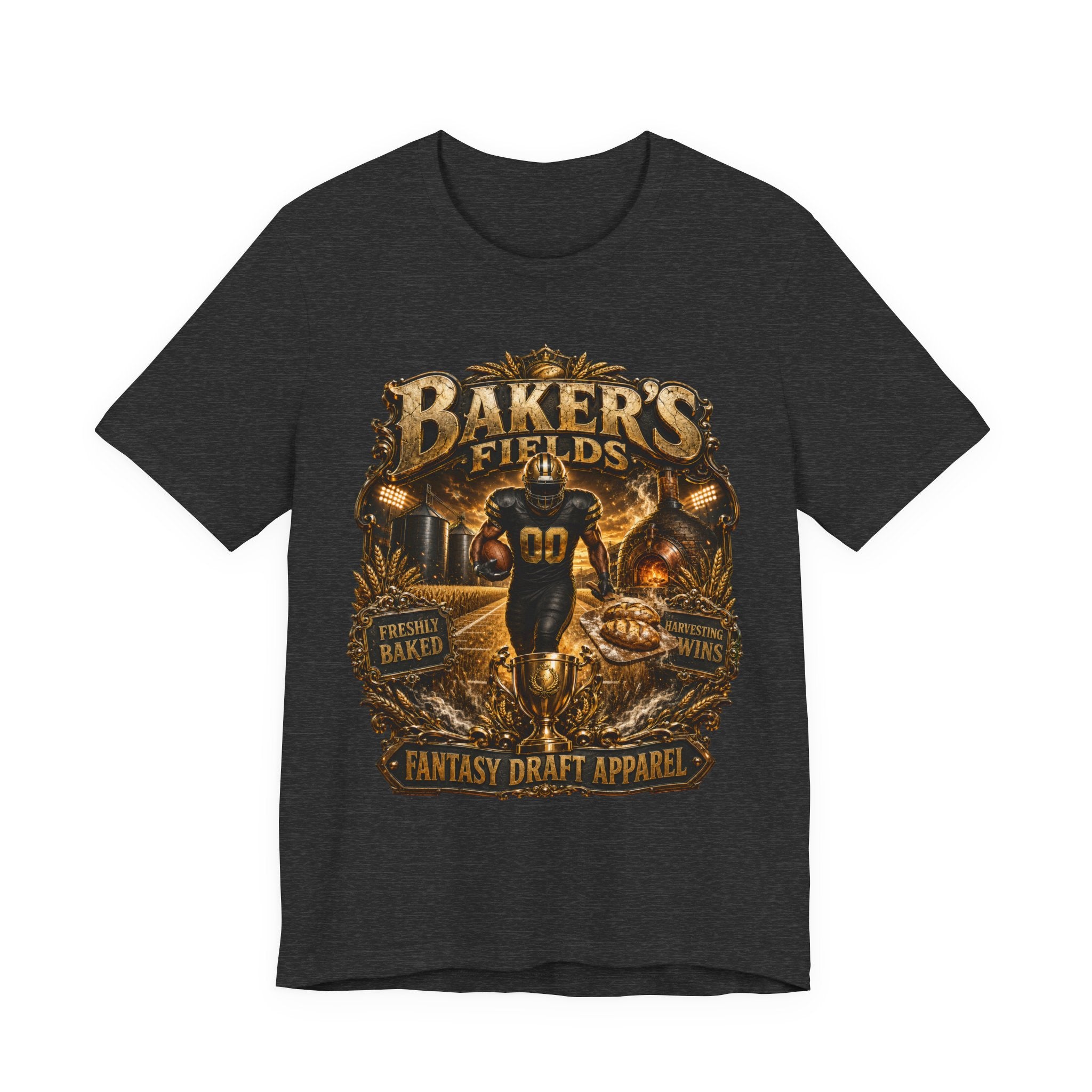 Baker’s Fields  Premium Football Tee
