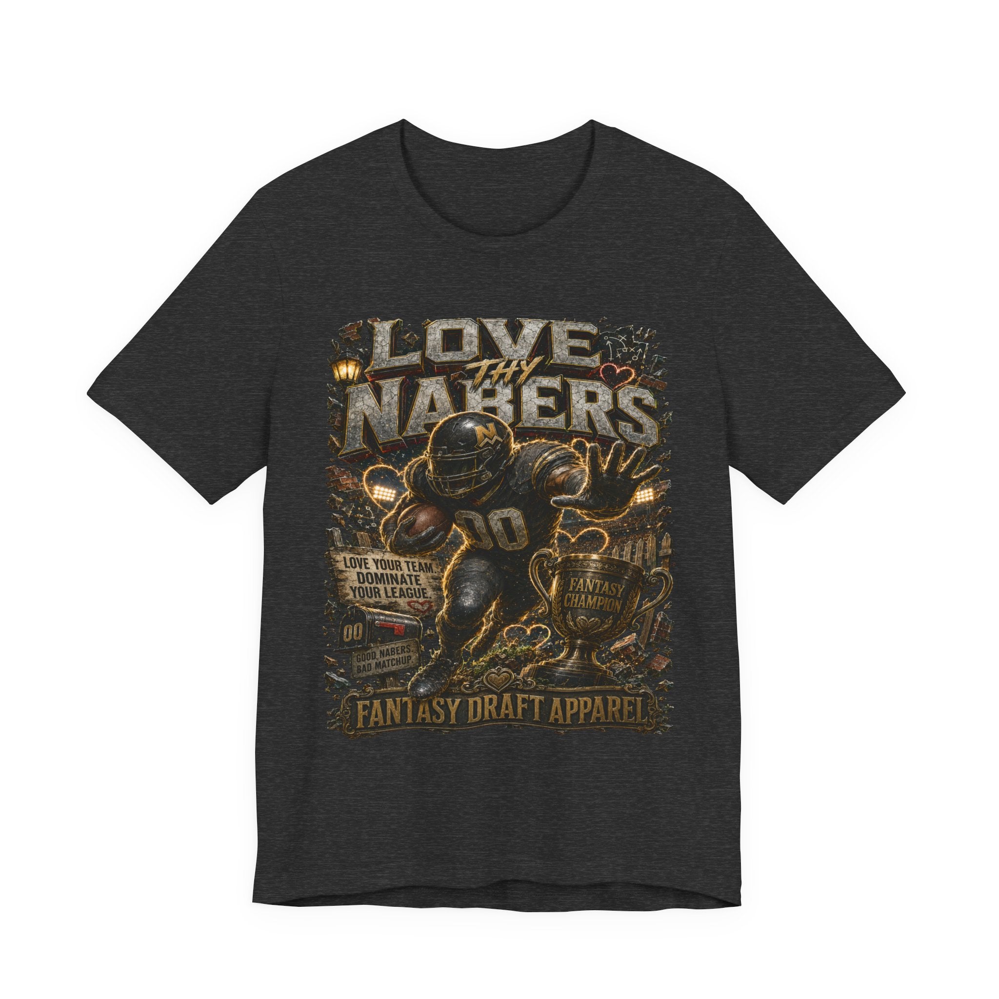 Love Thy Nabers  Premium Football Tee