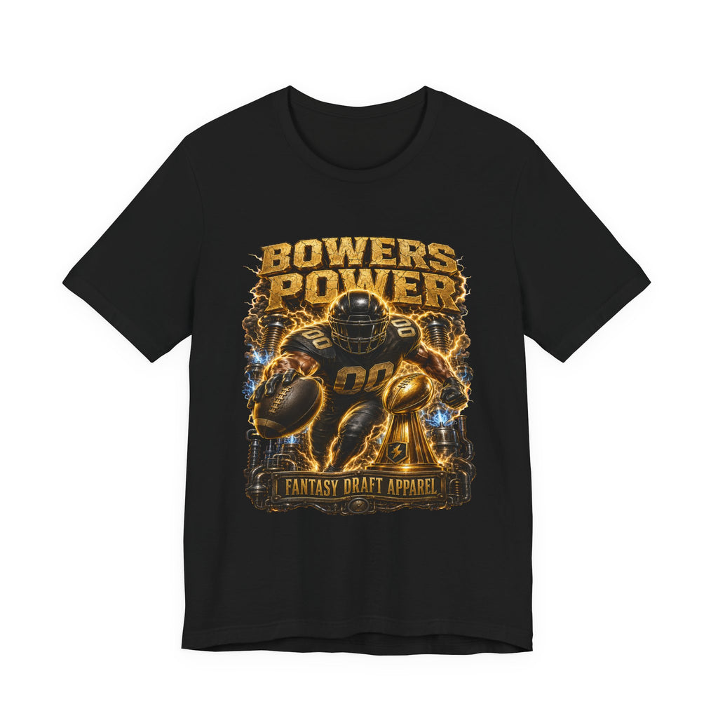 Bowers Power Premium Football Tee