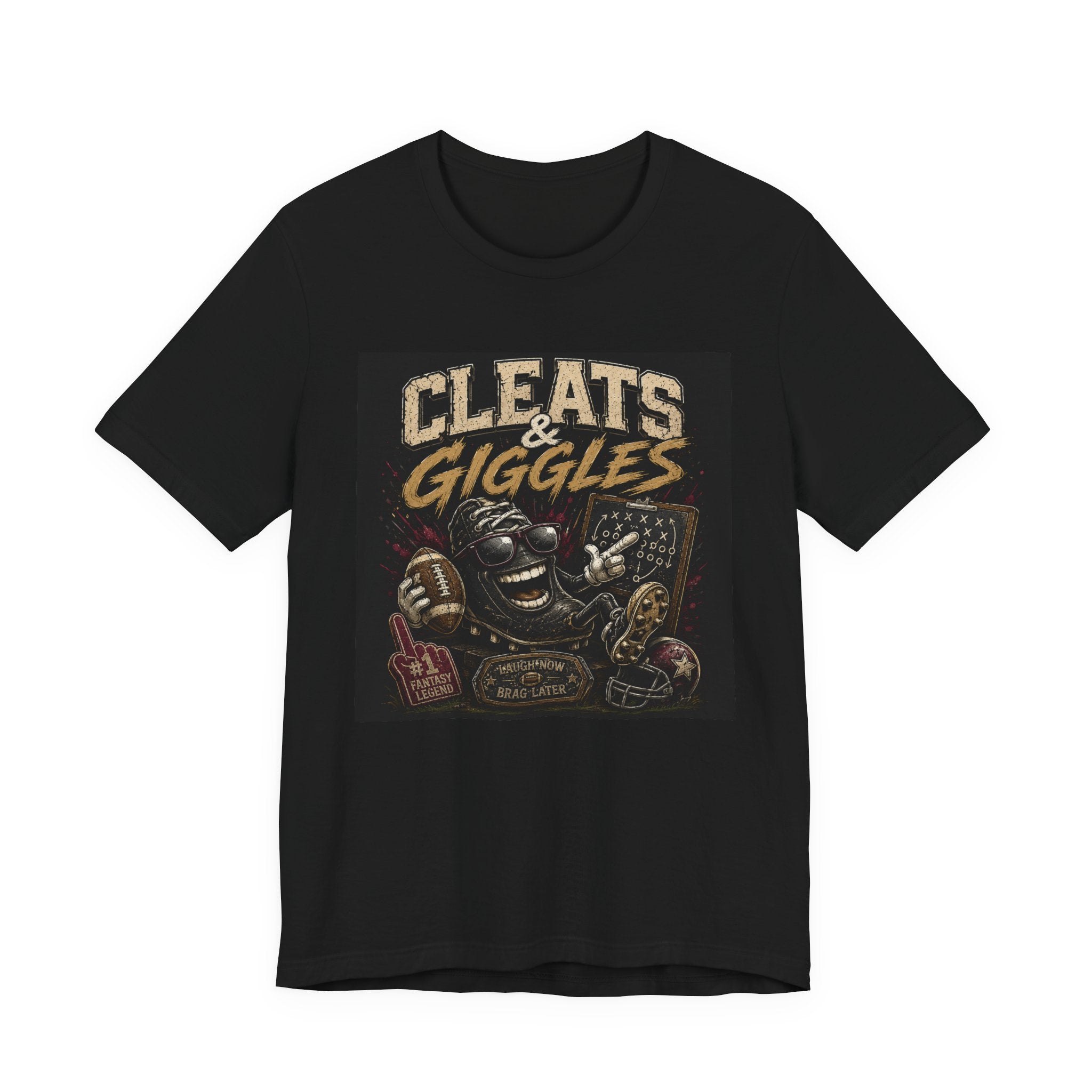 Cleats & Giggles Fantasy Football Tee