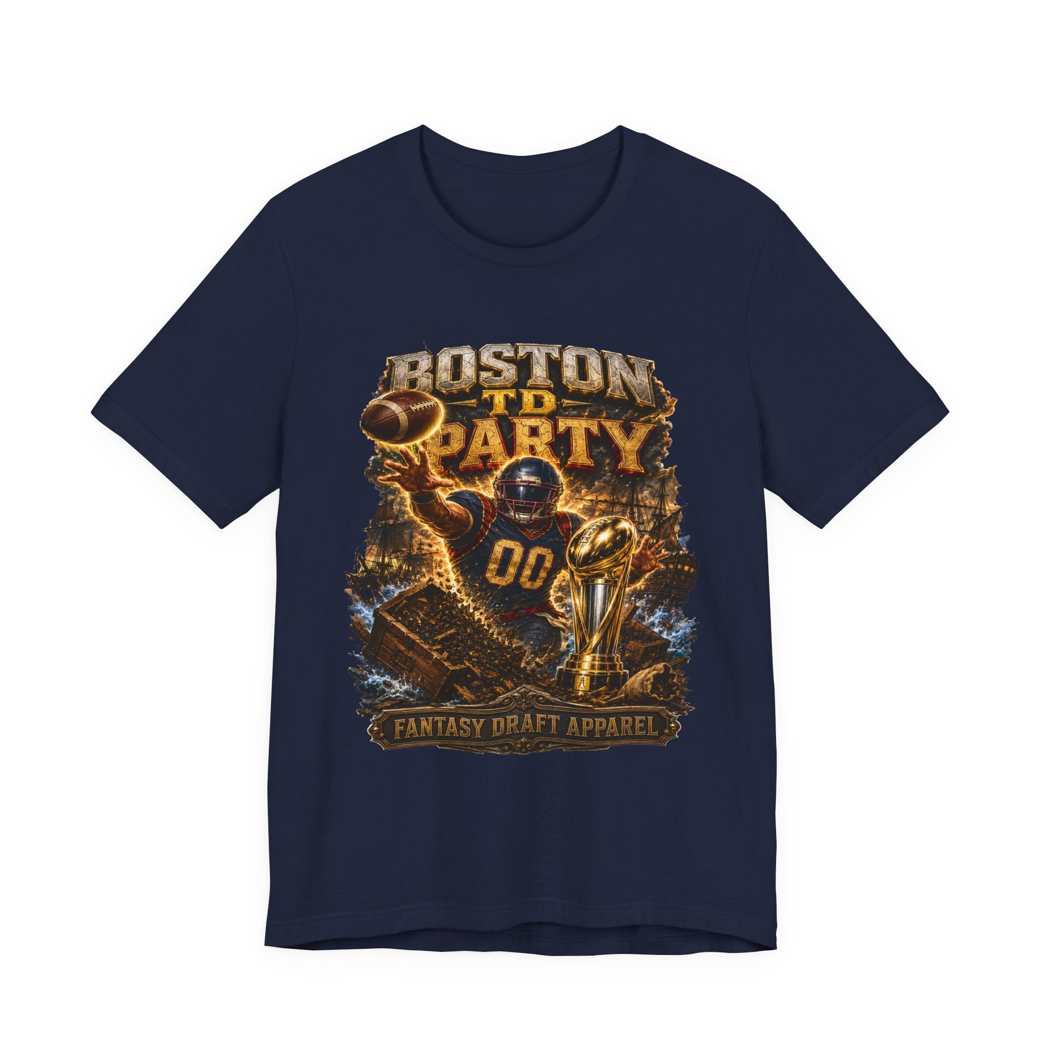 Boston TD Party Premium Football Tee
