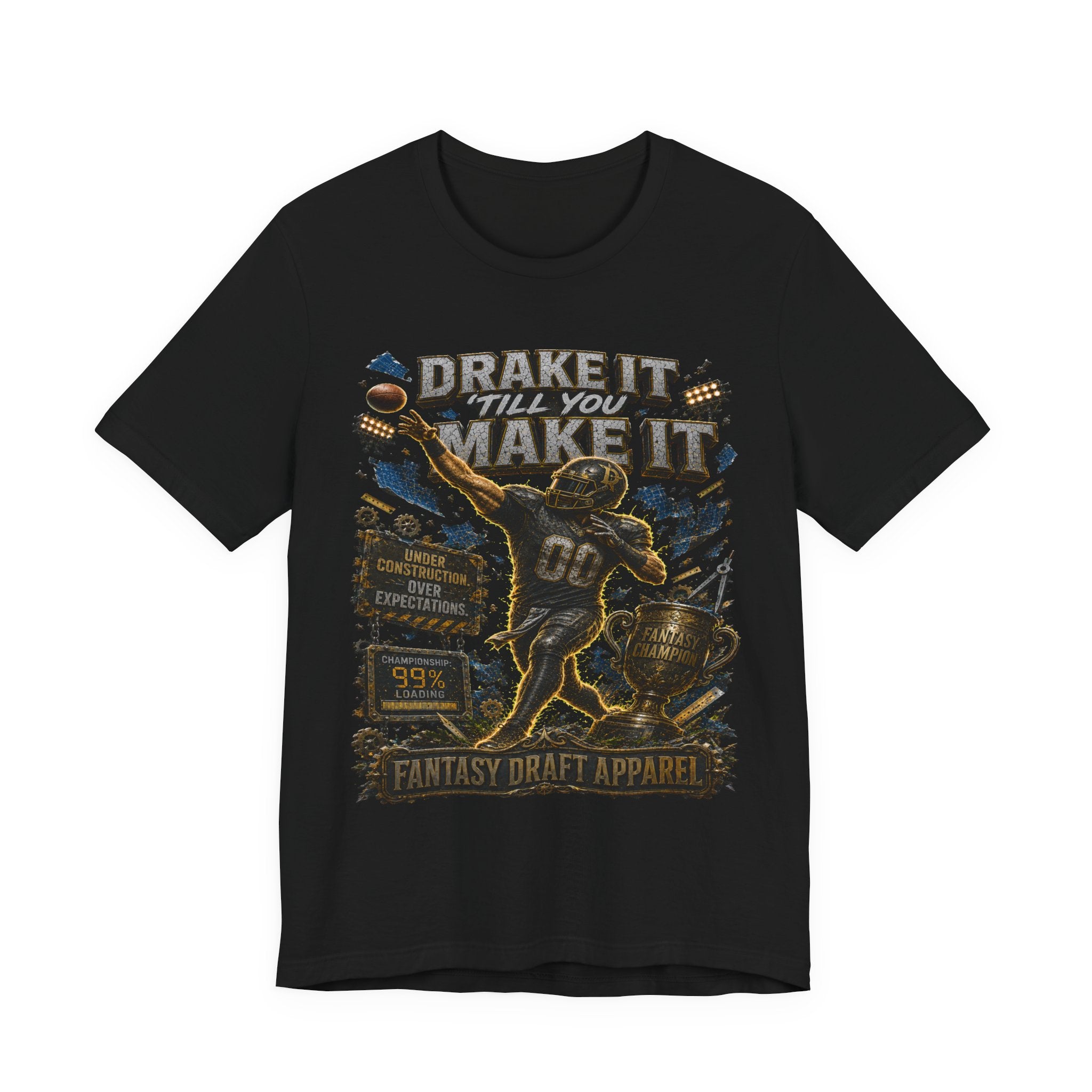 Drake It ’Till You Make It  Premium Football Tee