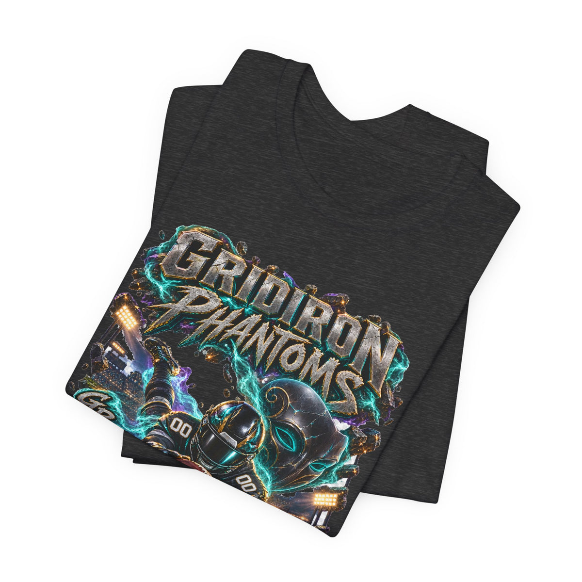 Gridiron Phantoms Team Football Tee
