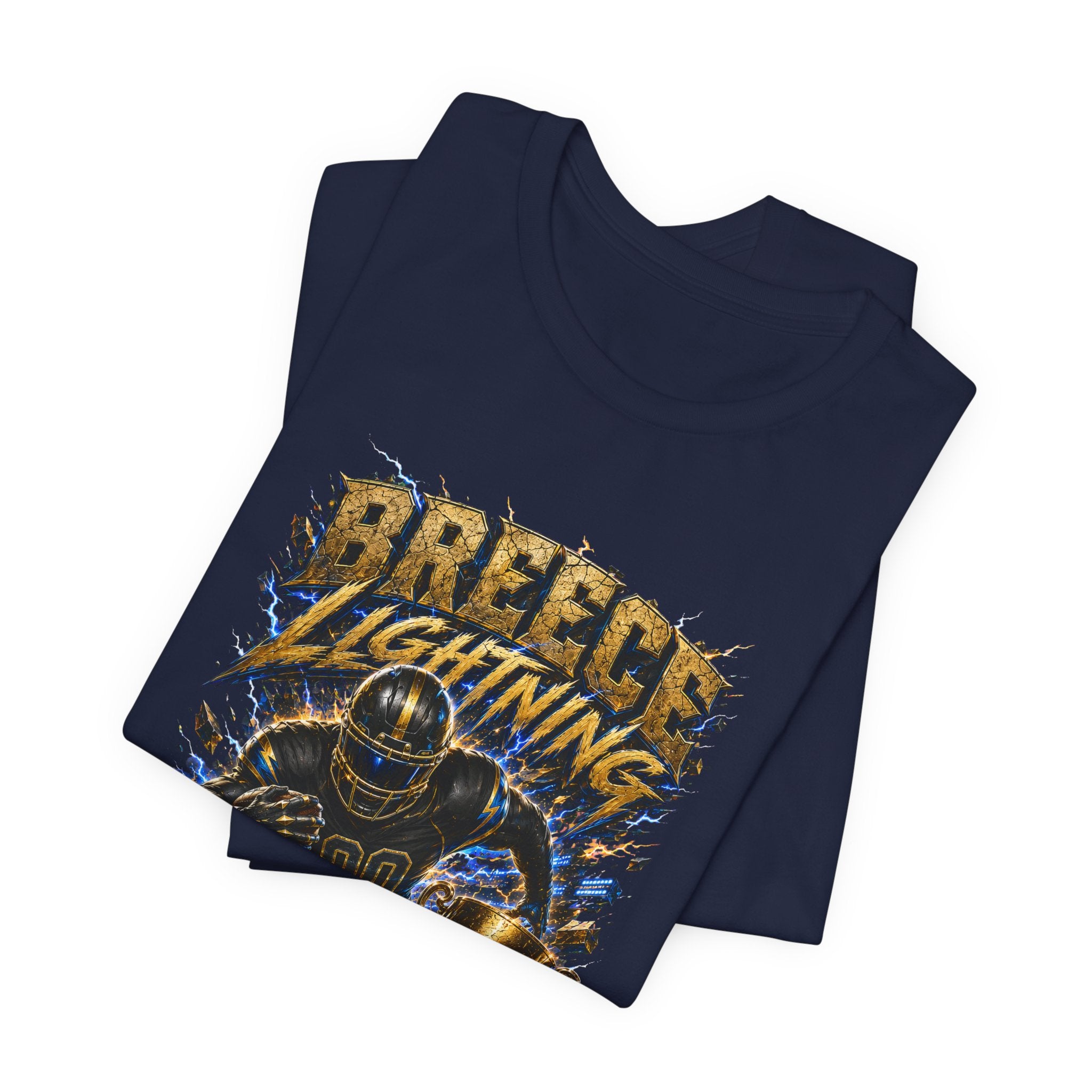 Breece Lightning Premium Football Tee