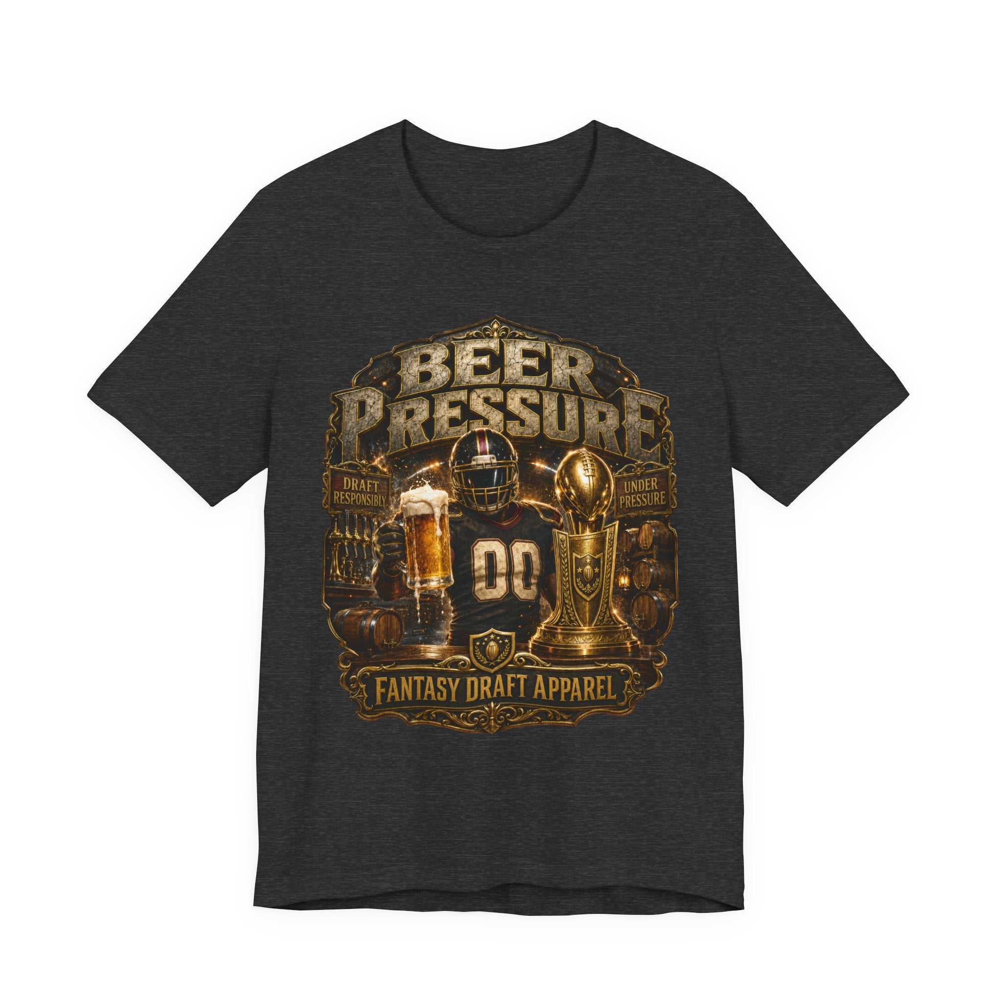 Beer Pressure Premium Football Tee