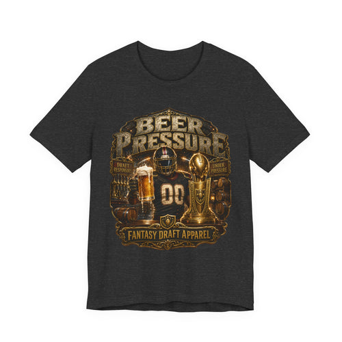 Beer Pressure Premium Football Tee