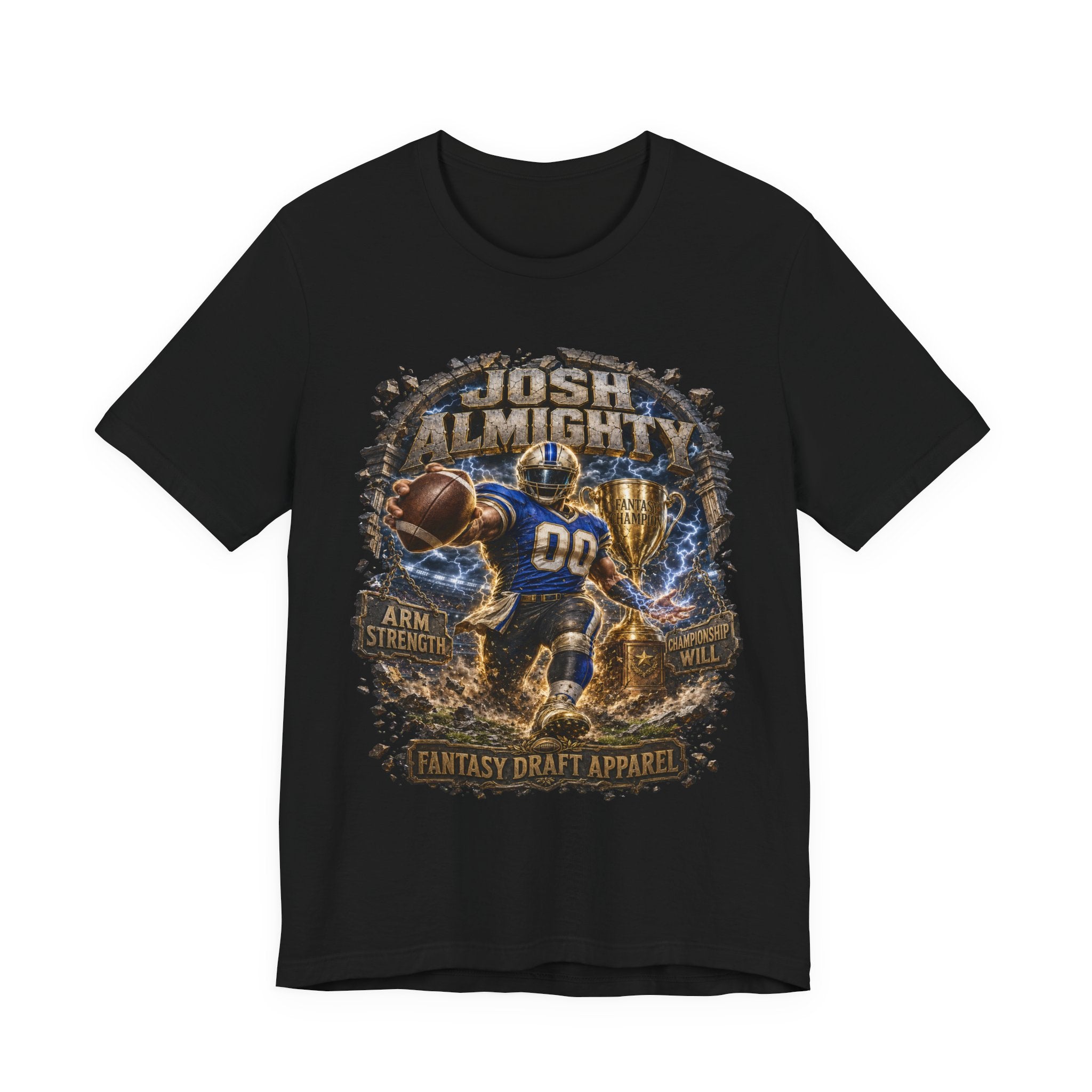 Josh Almighty Premium Football Tee