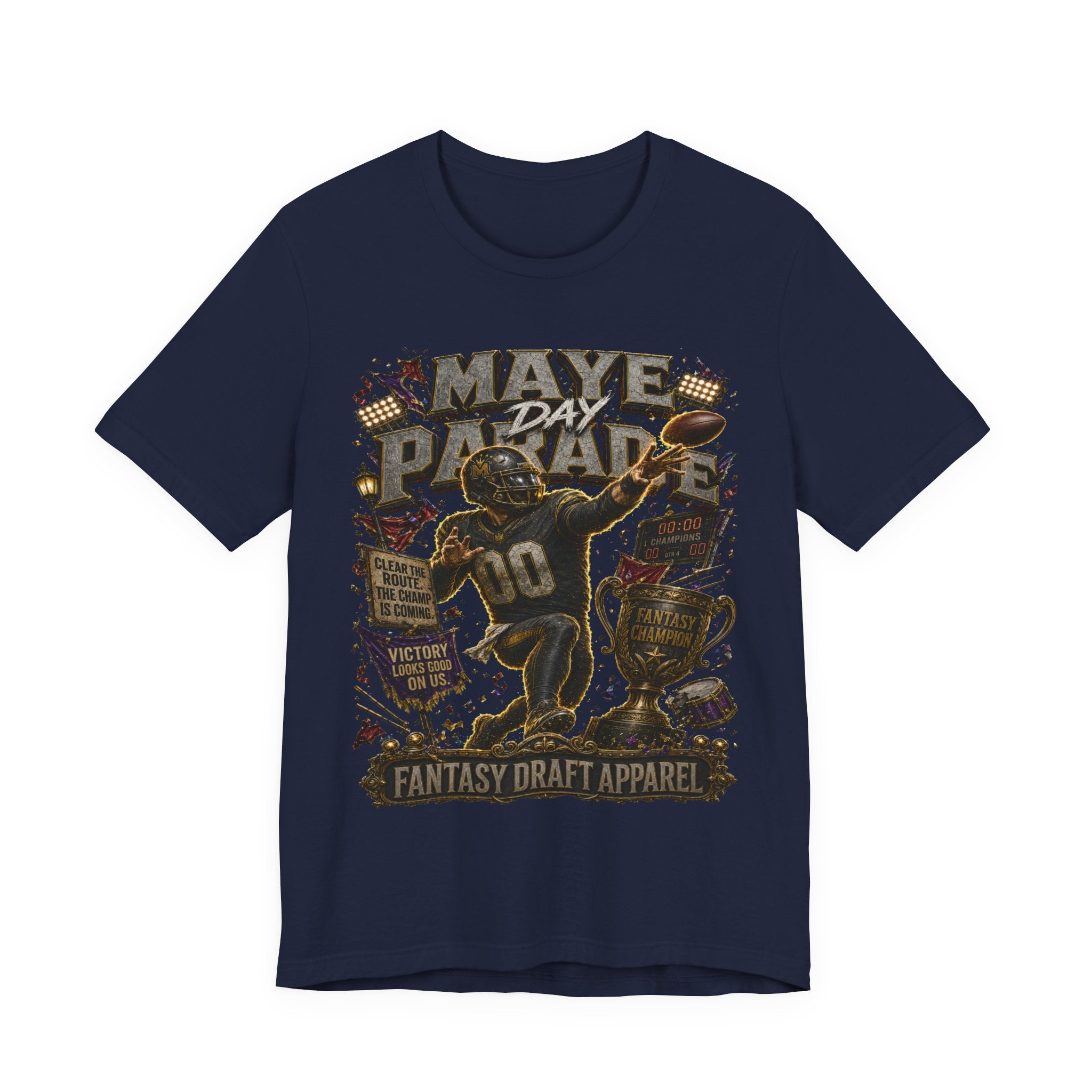 Maye Day Parade  Premium Football Tee