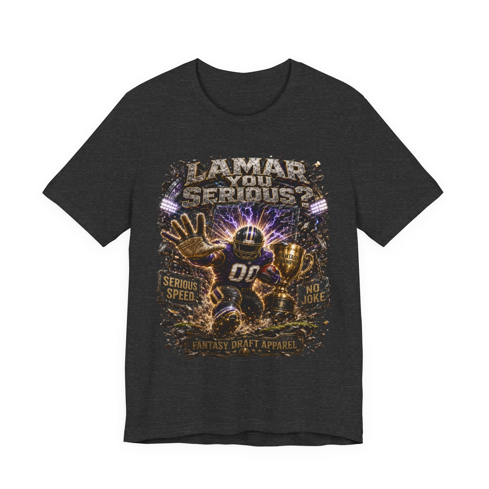 Lamar You Serious? Premium Football Tee