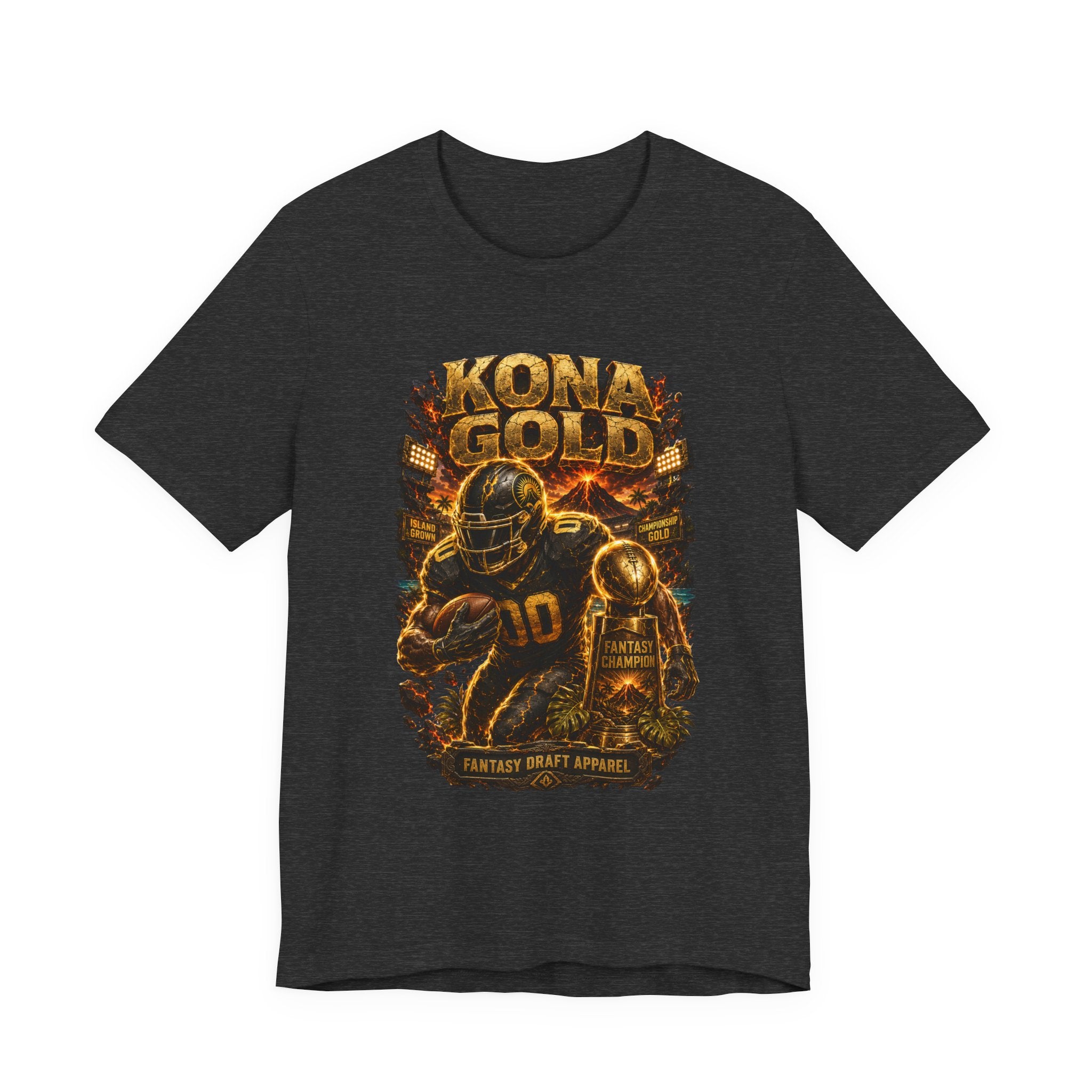 Kona Gold  Premium Football Tee