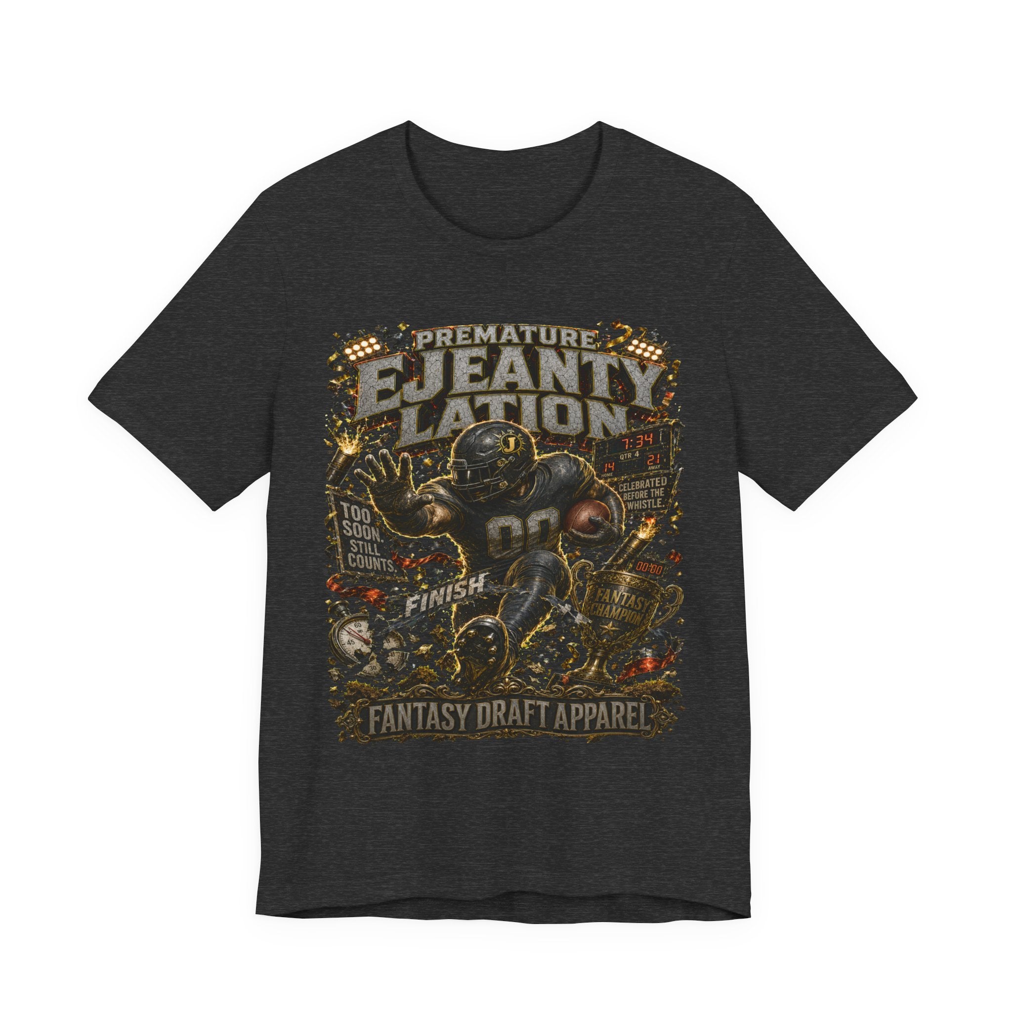 Premature Ejeantylation  Premium Football Tee