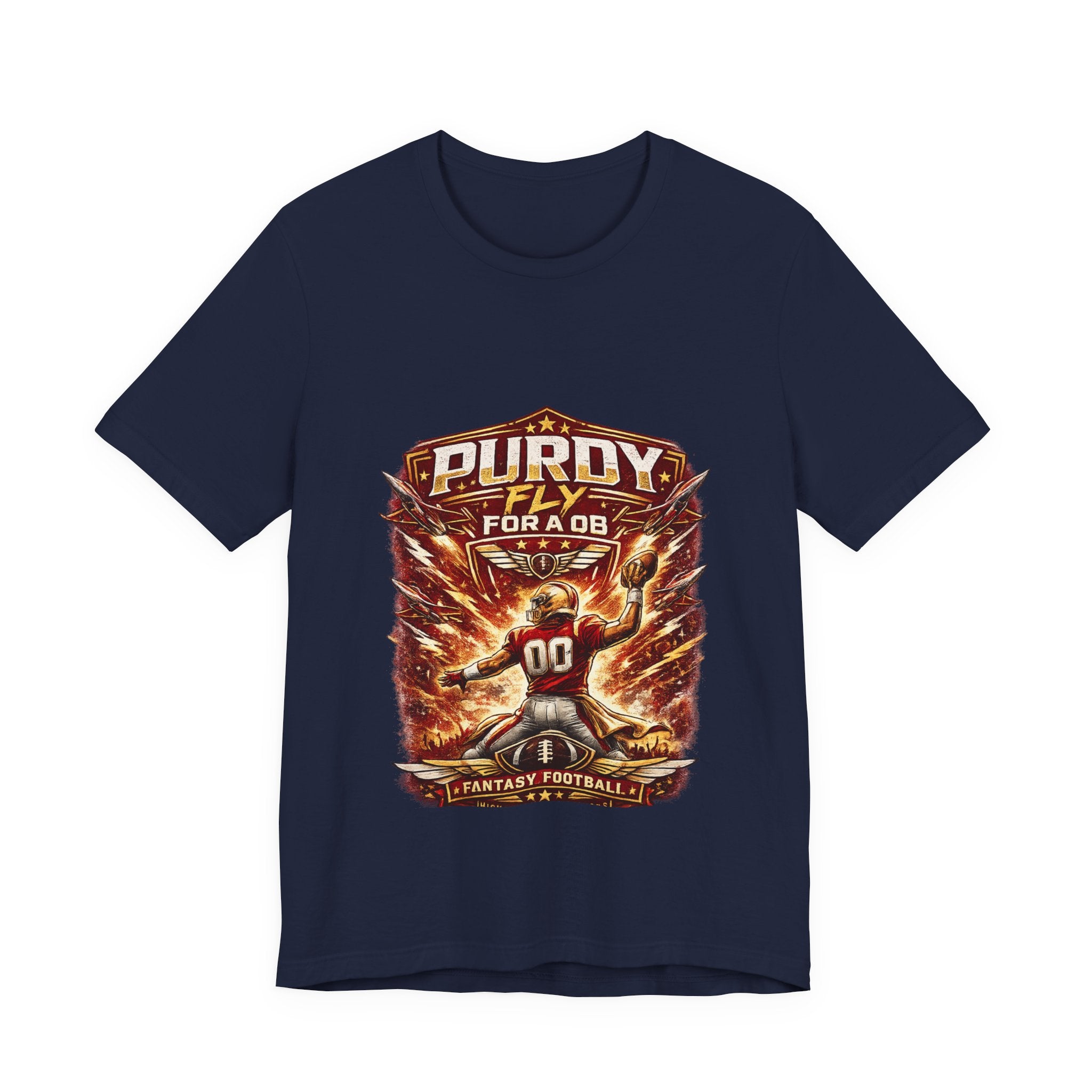 Purdy Fly for a QB Fantasy Football Tee