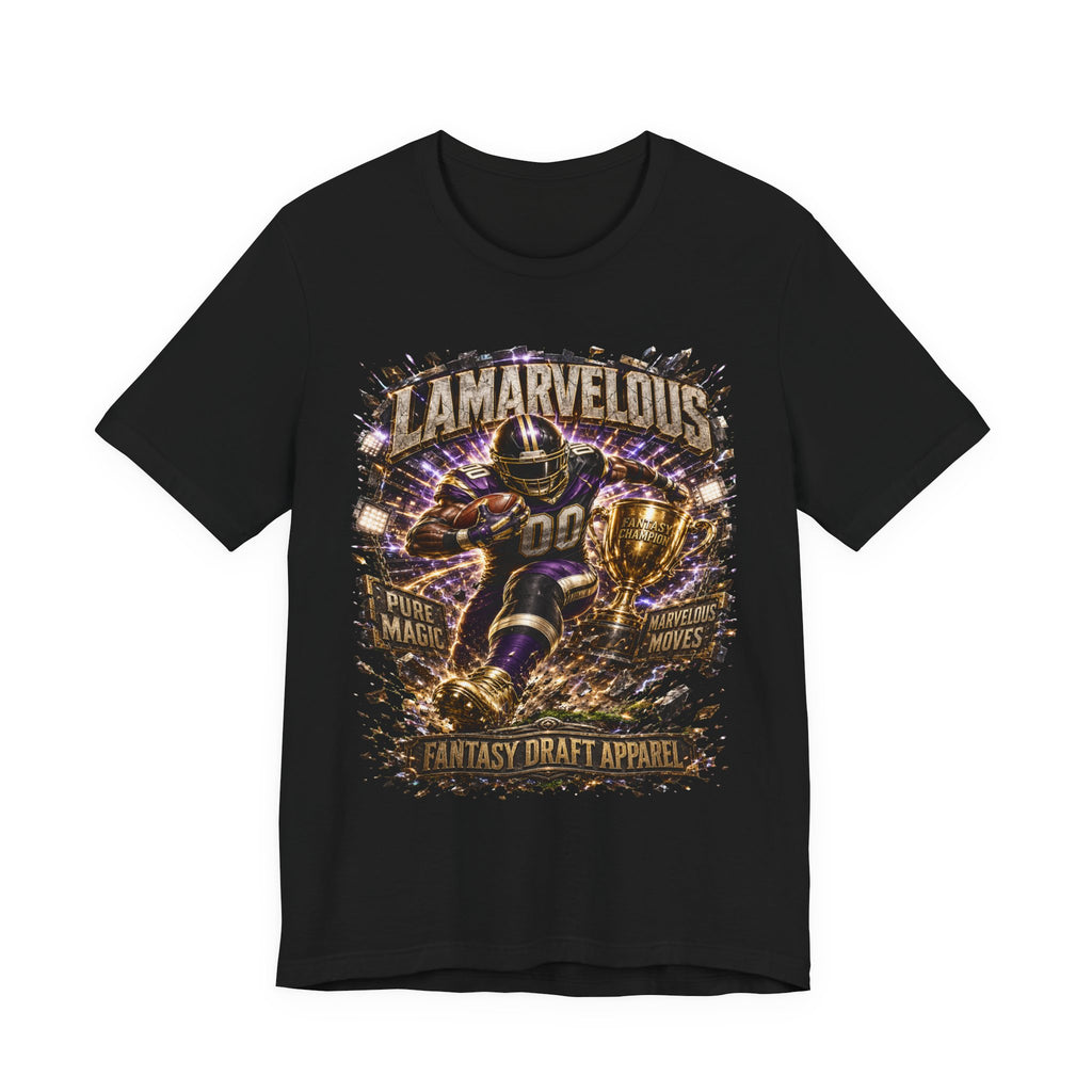 Lamarvelous Premium Football Tee