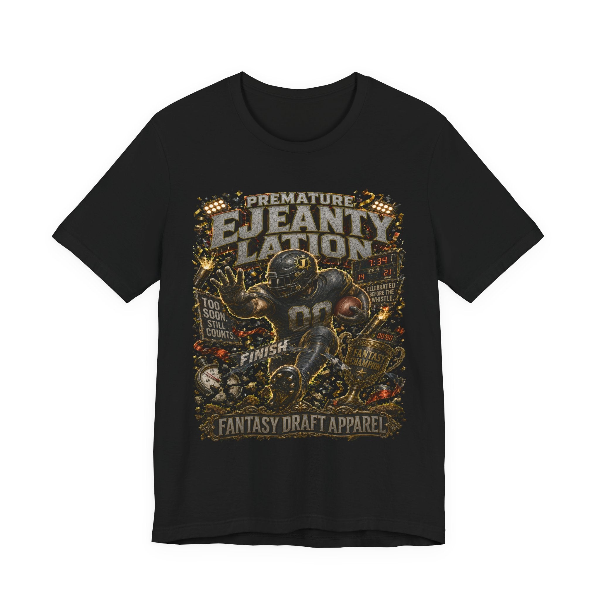 Premature Ejeantylation  Premium Football Tee