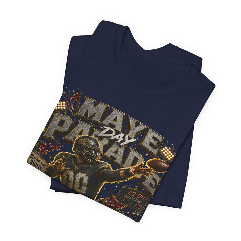 Maye Day Parade  Premium Football Tee