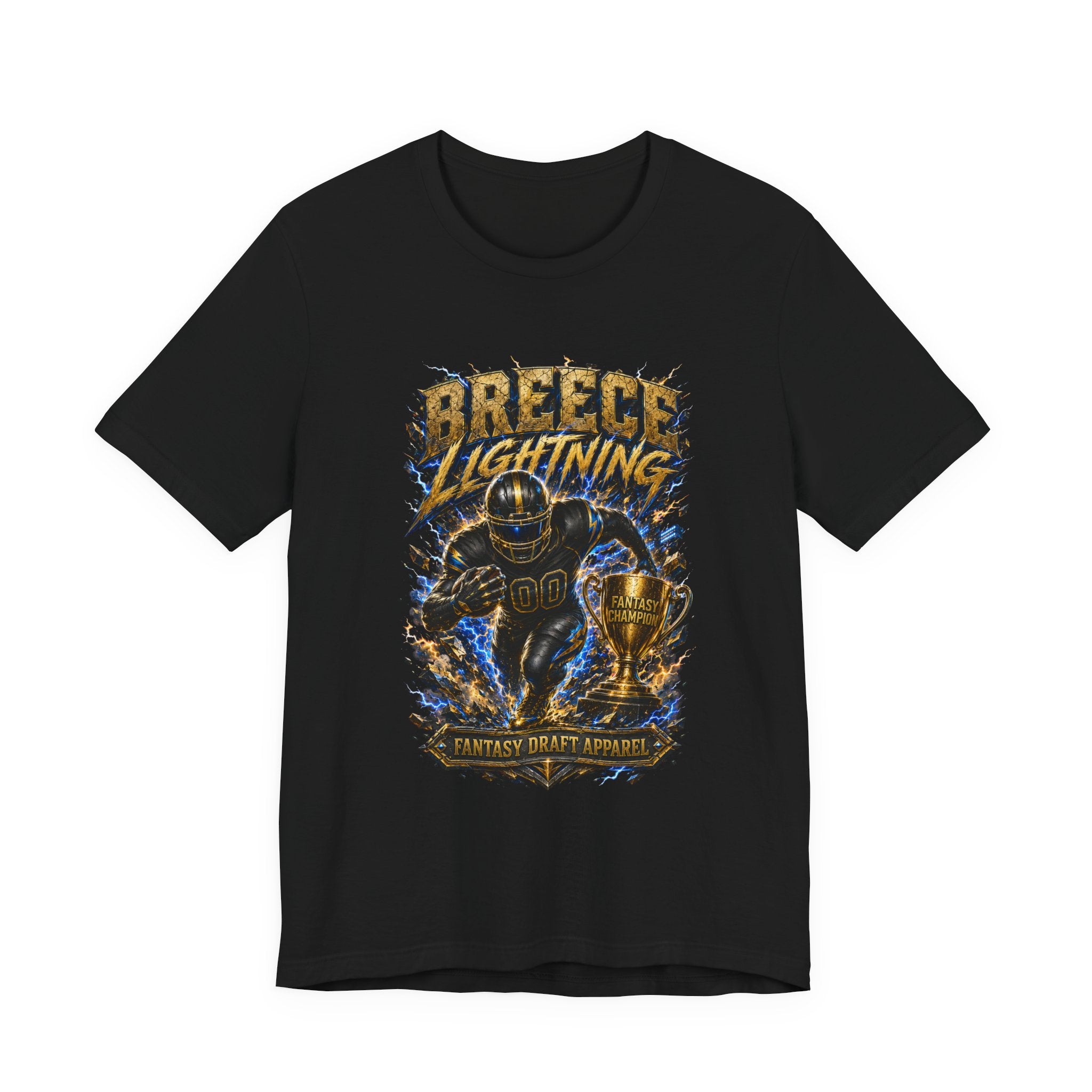 Breece Lightning Premium Football Tee