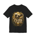 Lamb of God Premium Football Tee