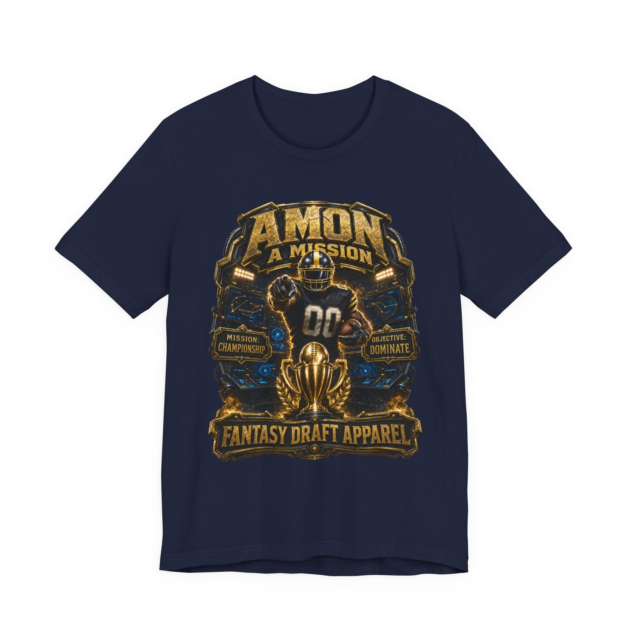 Amon A Mission  Premium Football Tee