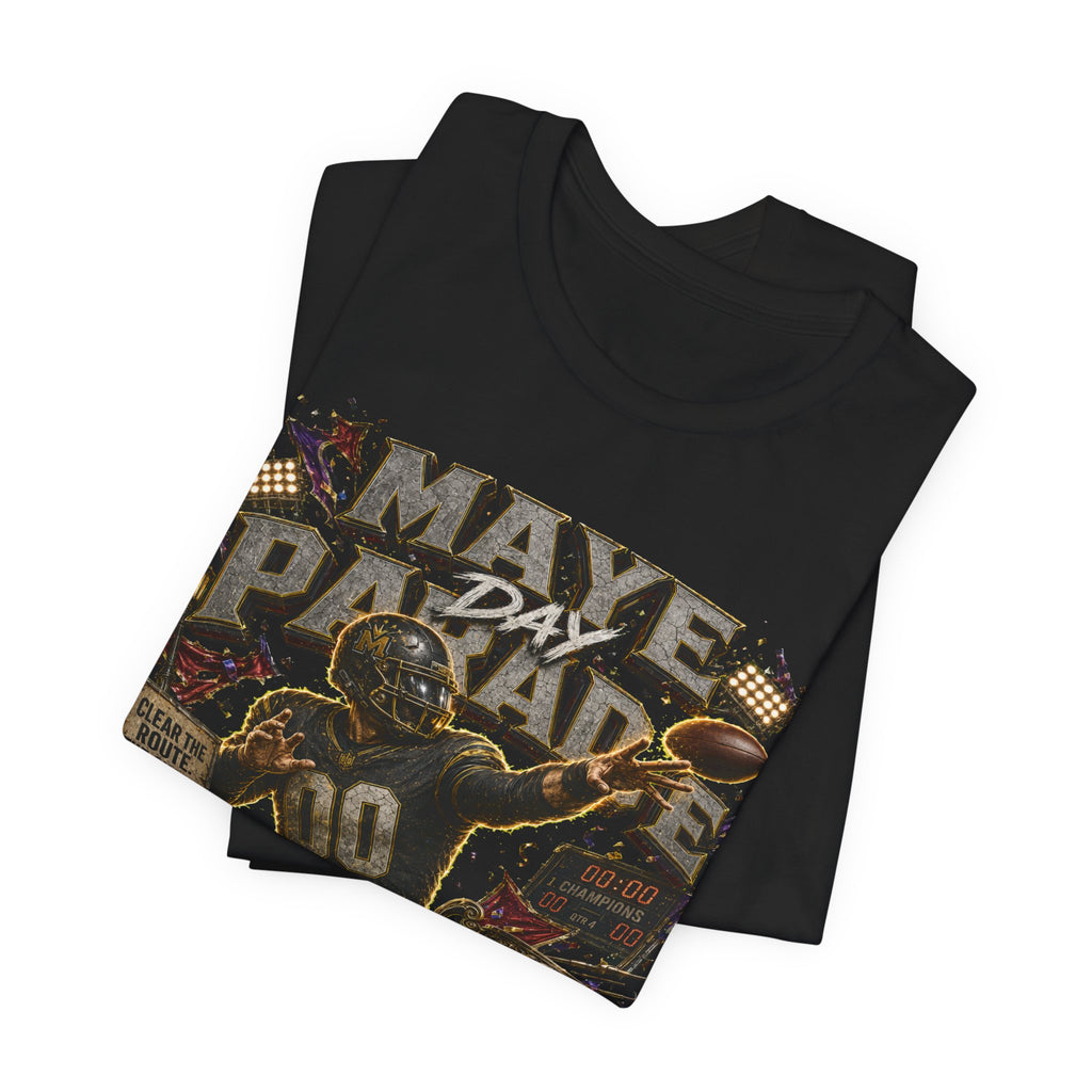 Maye Day Parade  Premium Football Tee