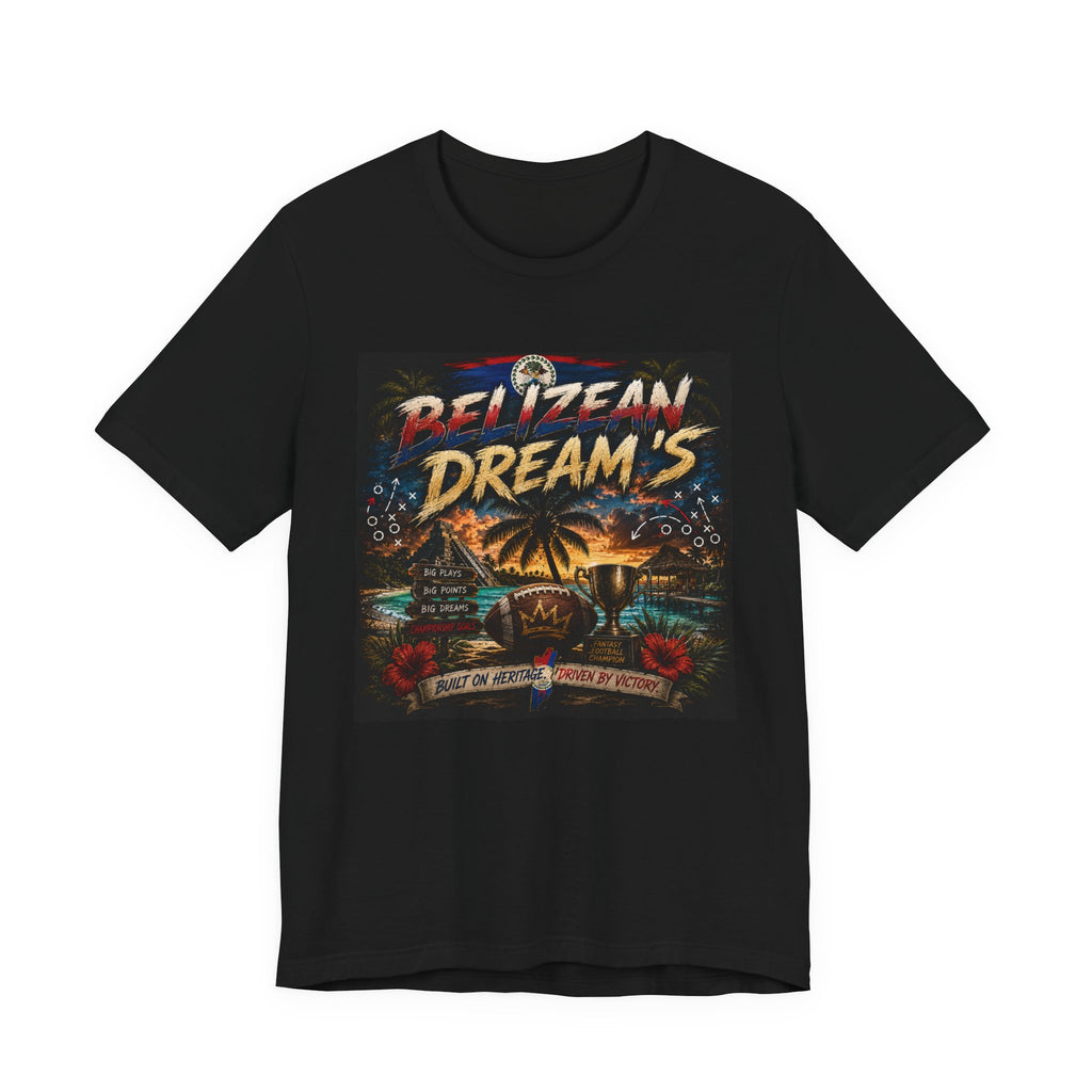 Belizean Dream's Fantasy Football Tee