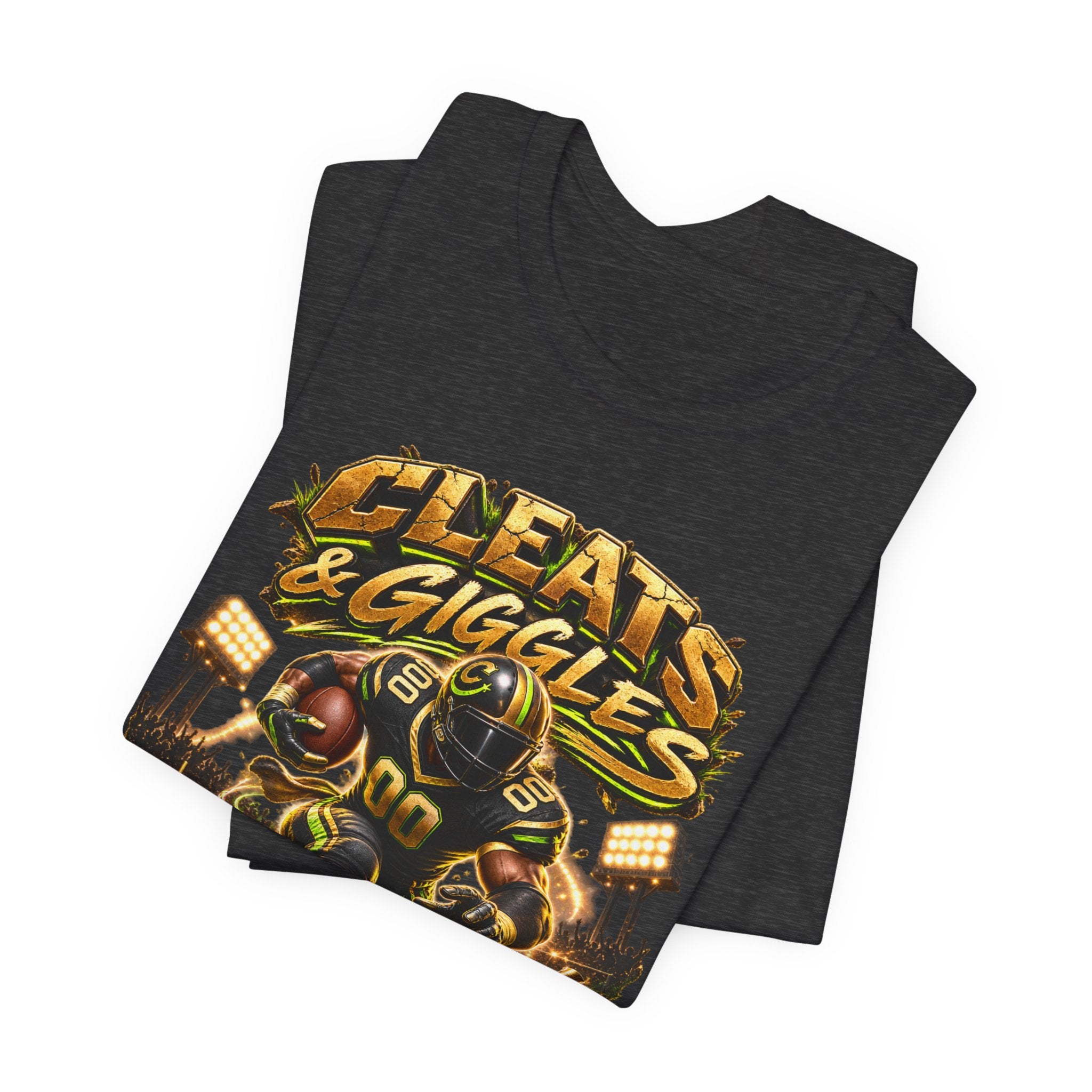 Cleats & Giggles Team Football Tee