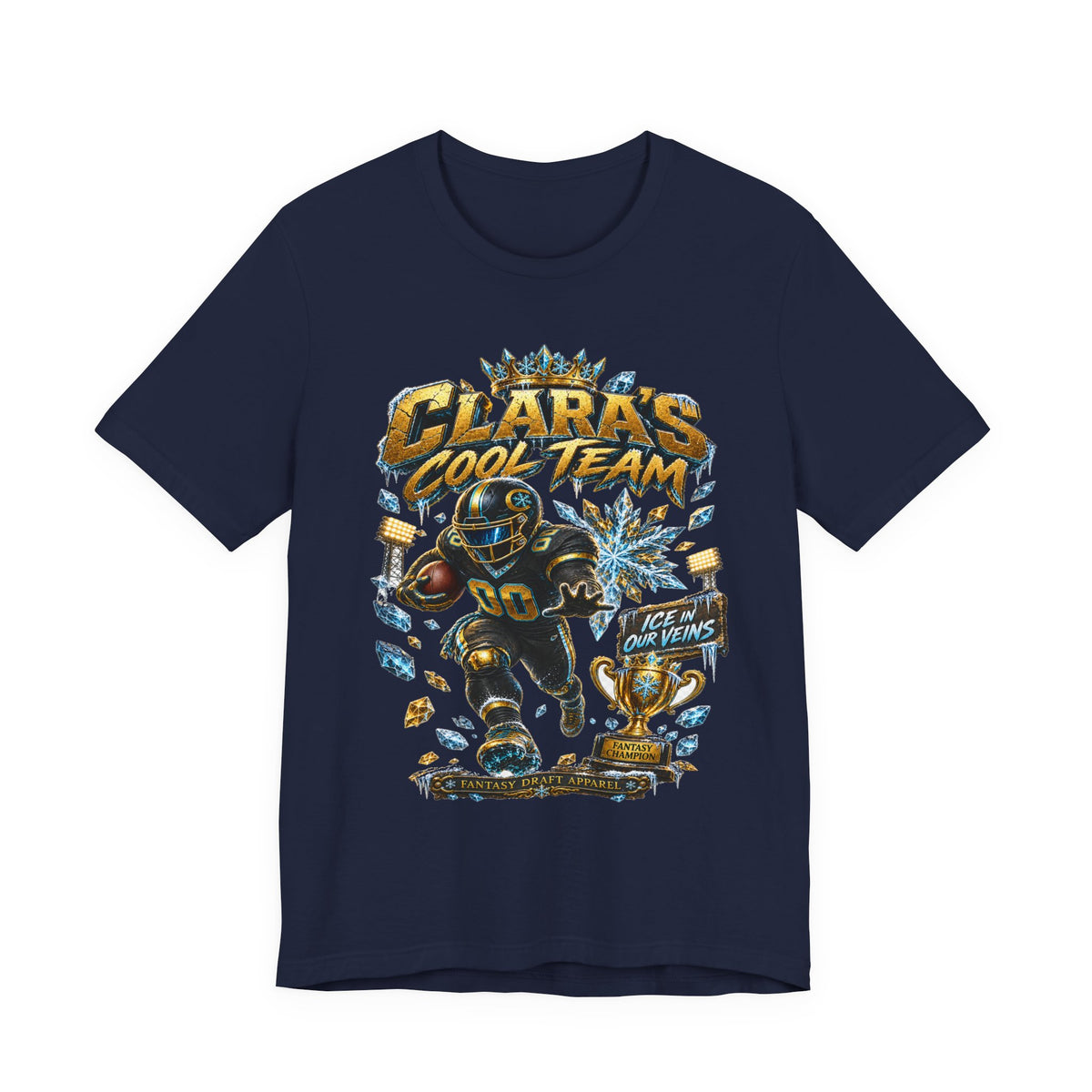 Clara’s Cool Team  Team Football Tee