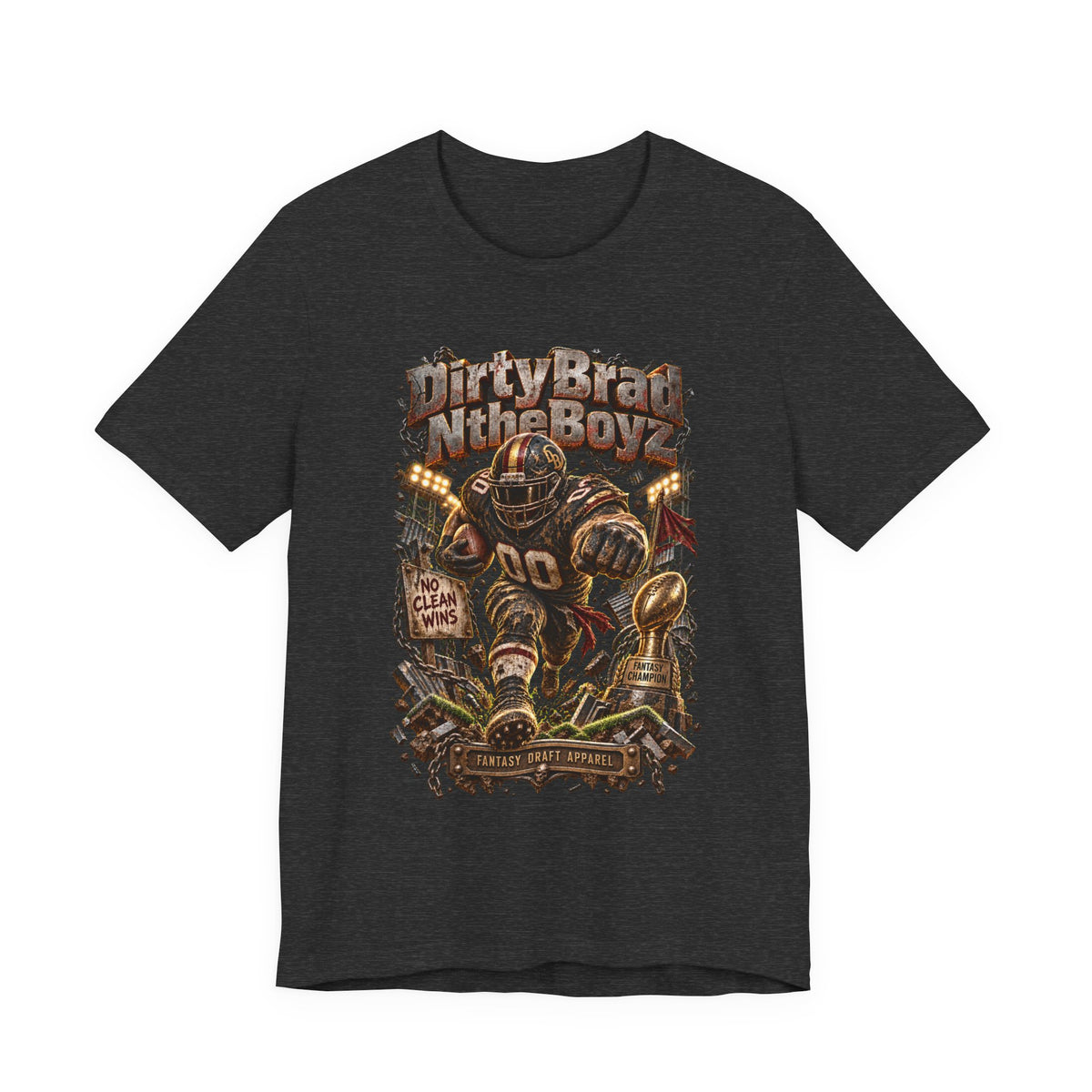 DirtyBradNtheBoyz Team Football Tee