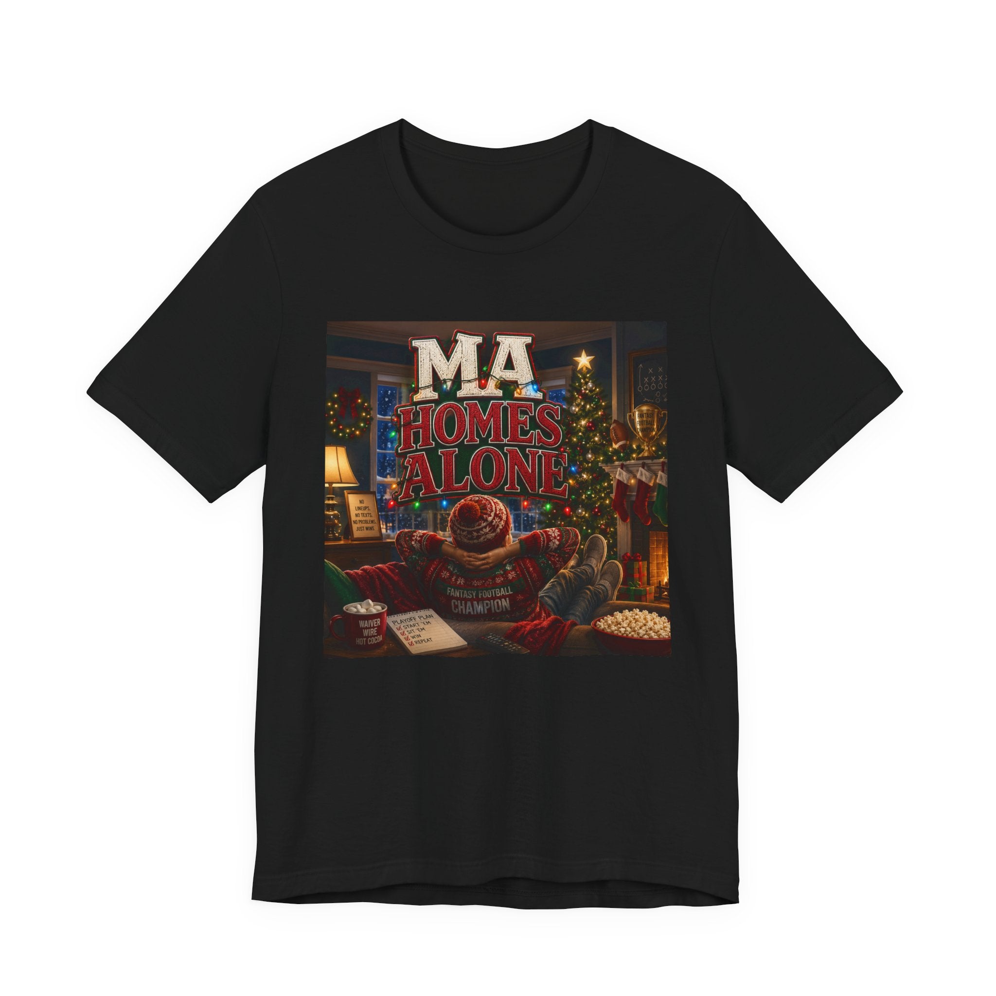MaHomes Alone Fantasy Football Tee