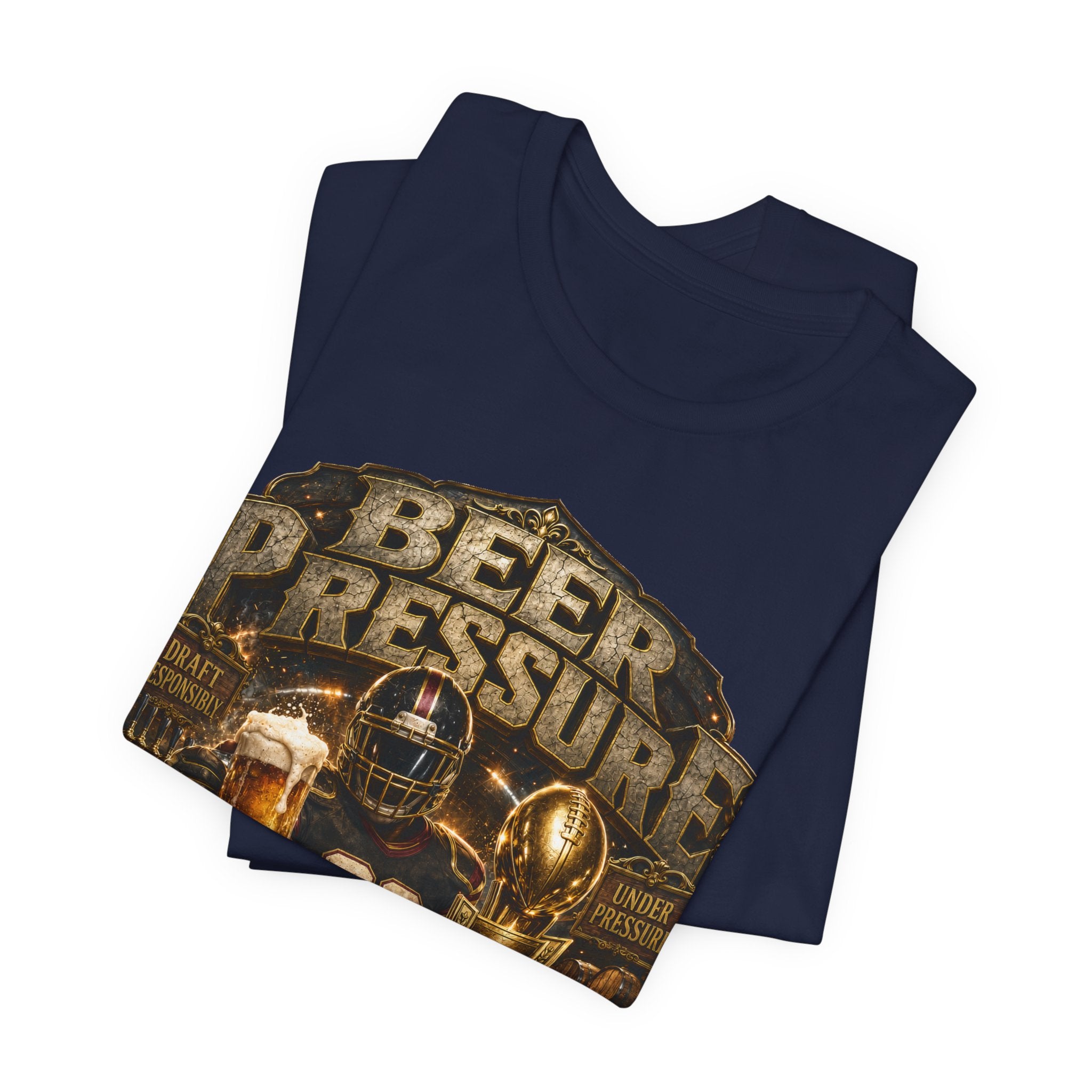 Beer Pressure Premium Football Tee
