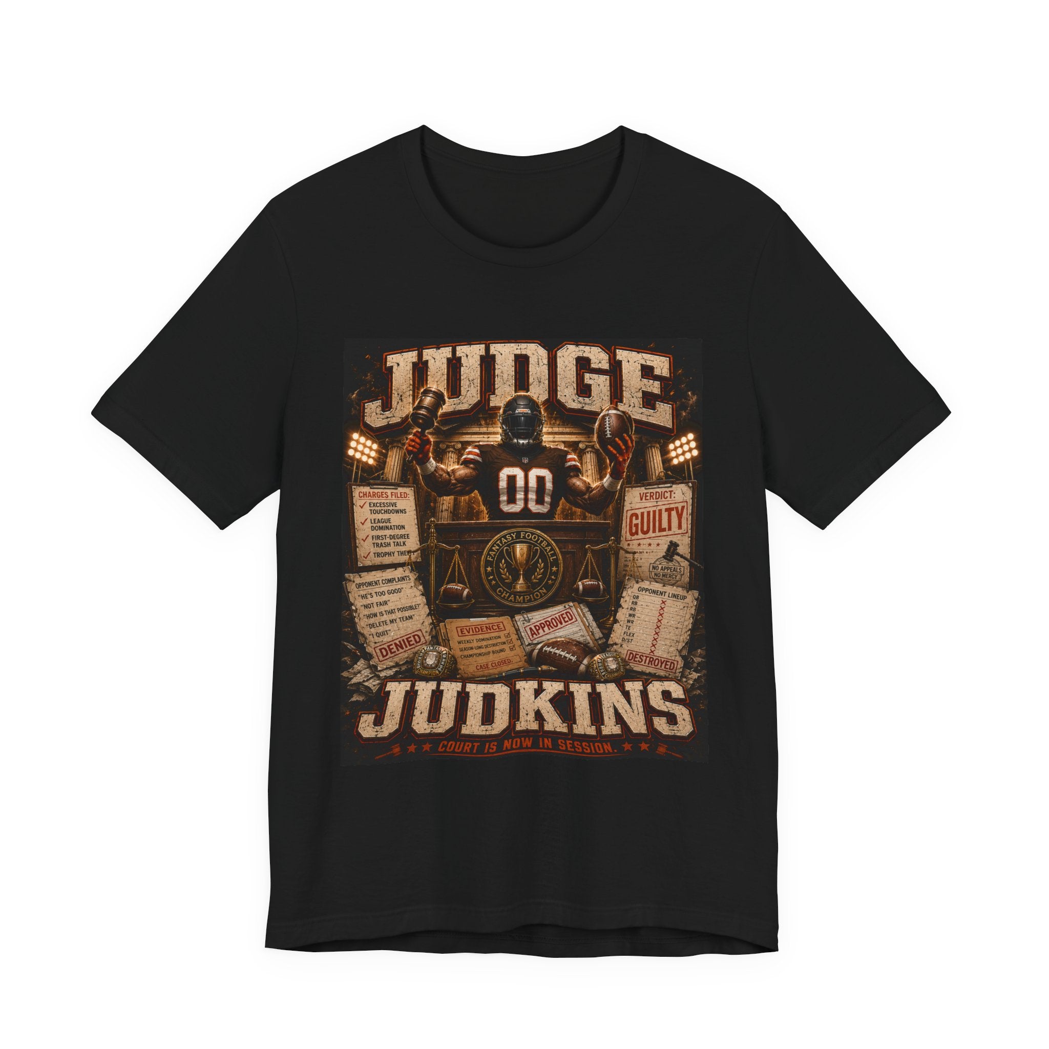 Judge Judkins Fantasy Football Tee
