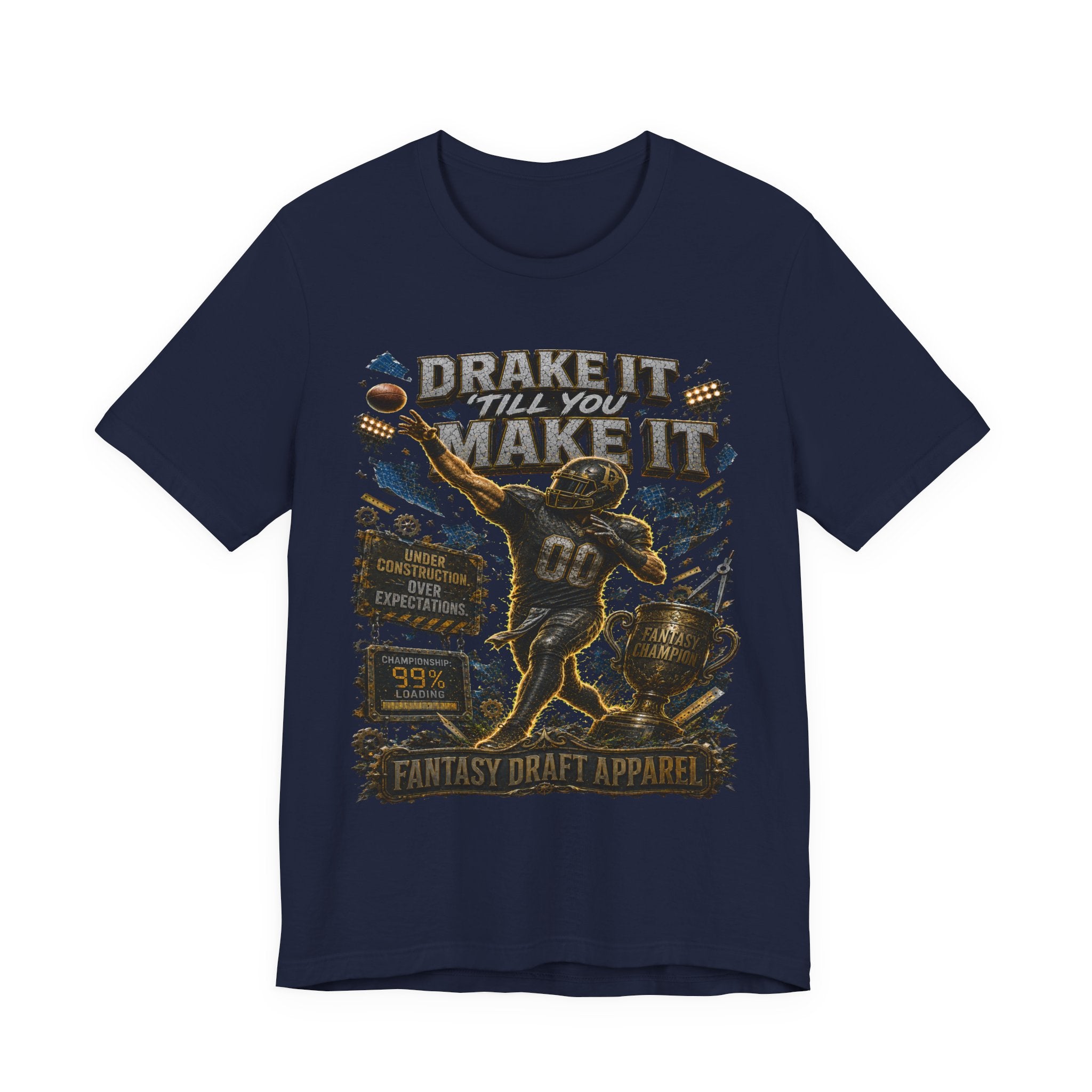 Drake It ’Till You Make It  Premium Football Tee