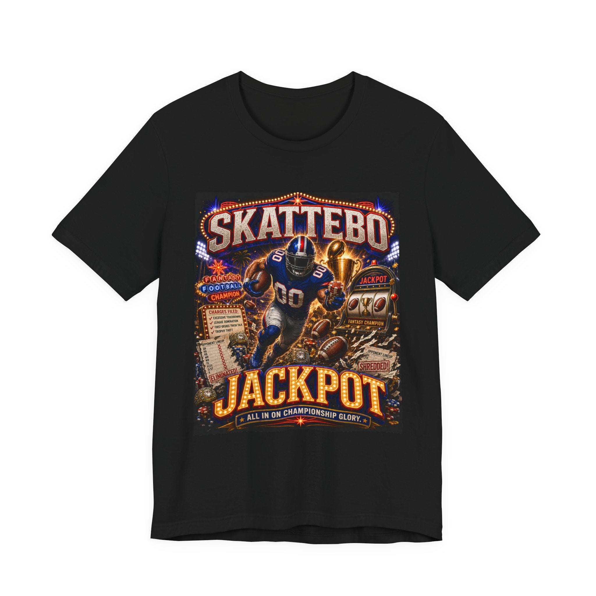 Skattebo Jackpot Fantasy Football Tee