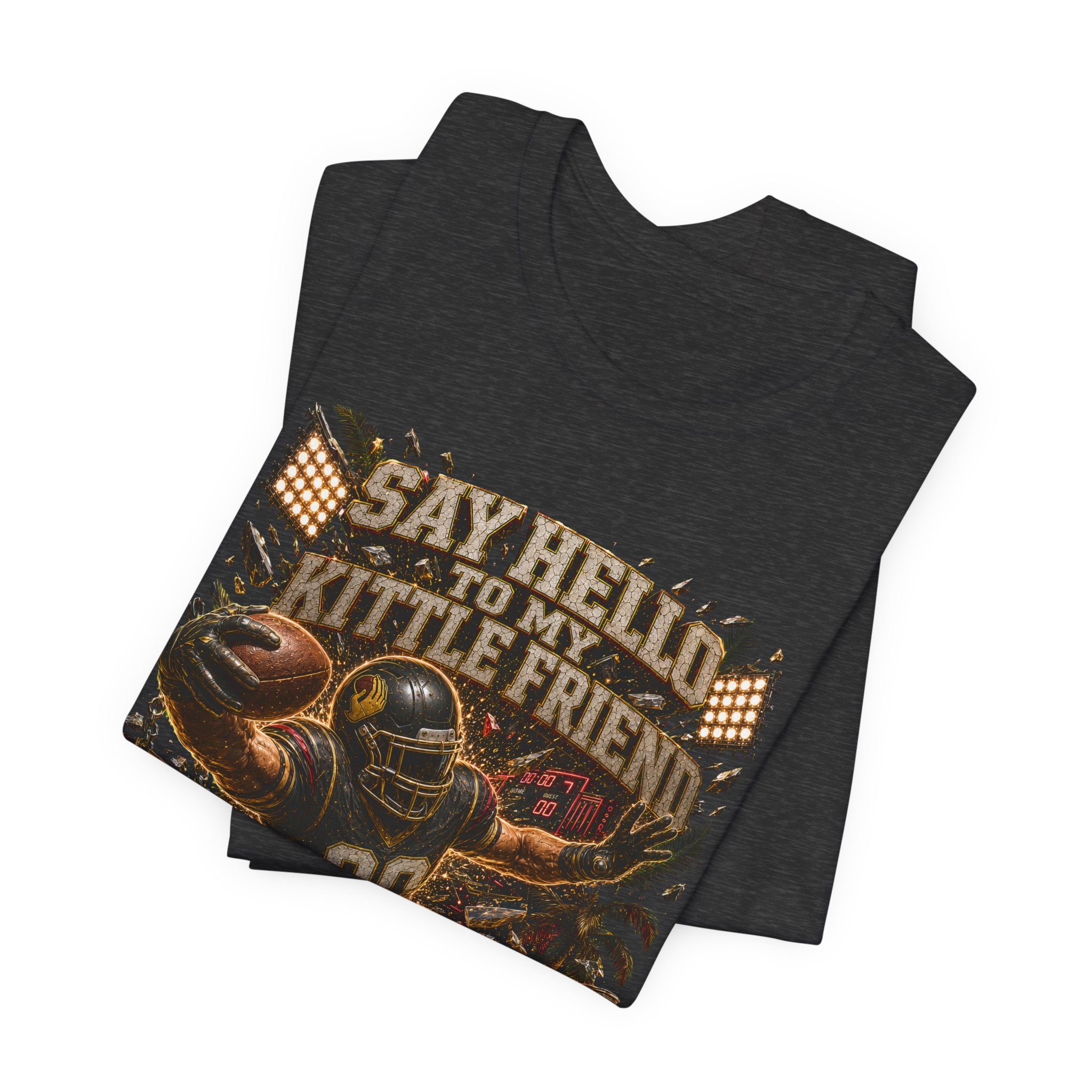 Say Hello to My Kittle Friend  Premium Football Tee
