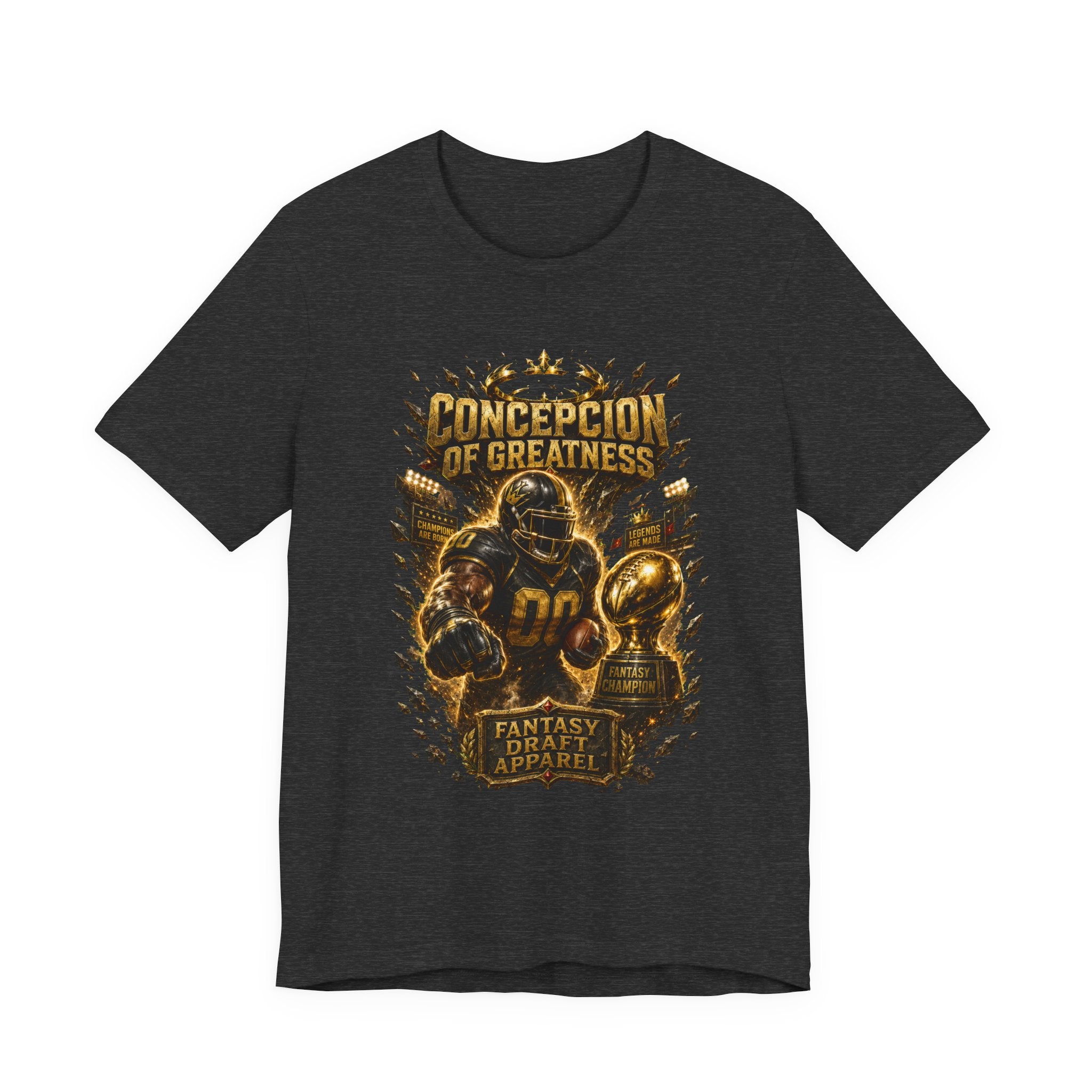 Concepcion of Greatness  Premium Football Tee