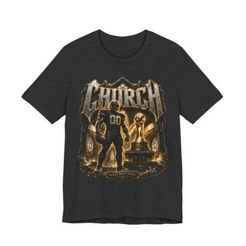 Church Premium Football Tee