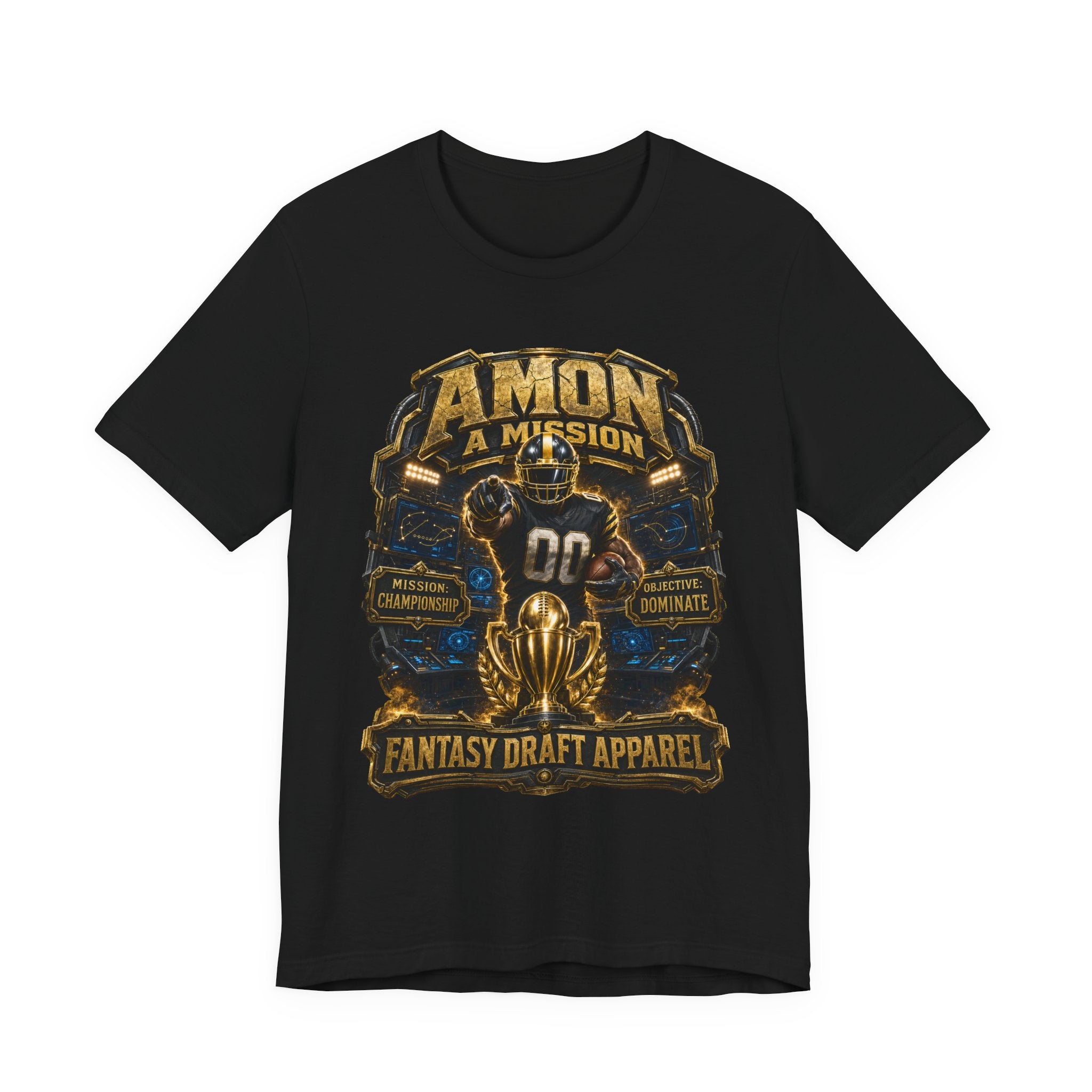 Amon A Mission  Premium Football Tee