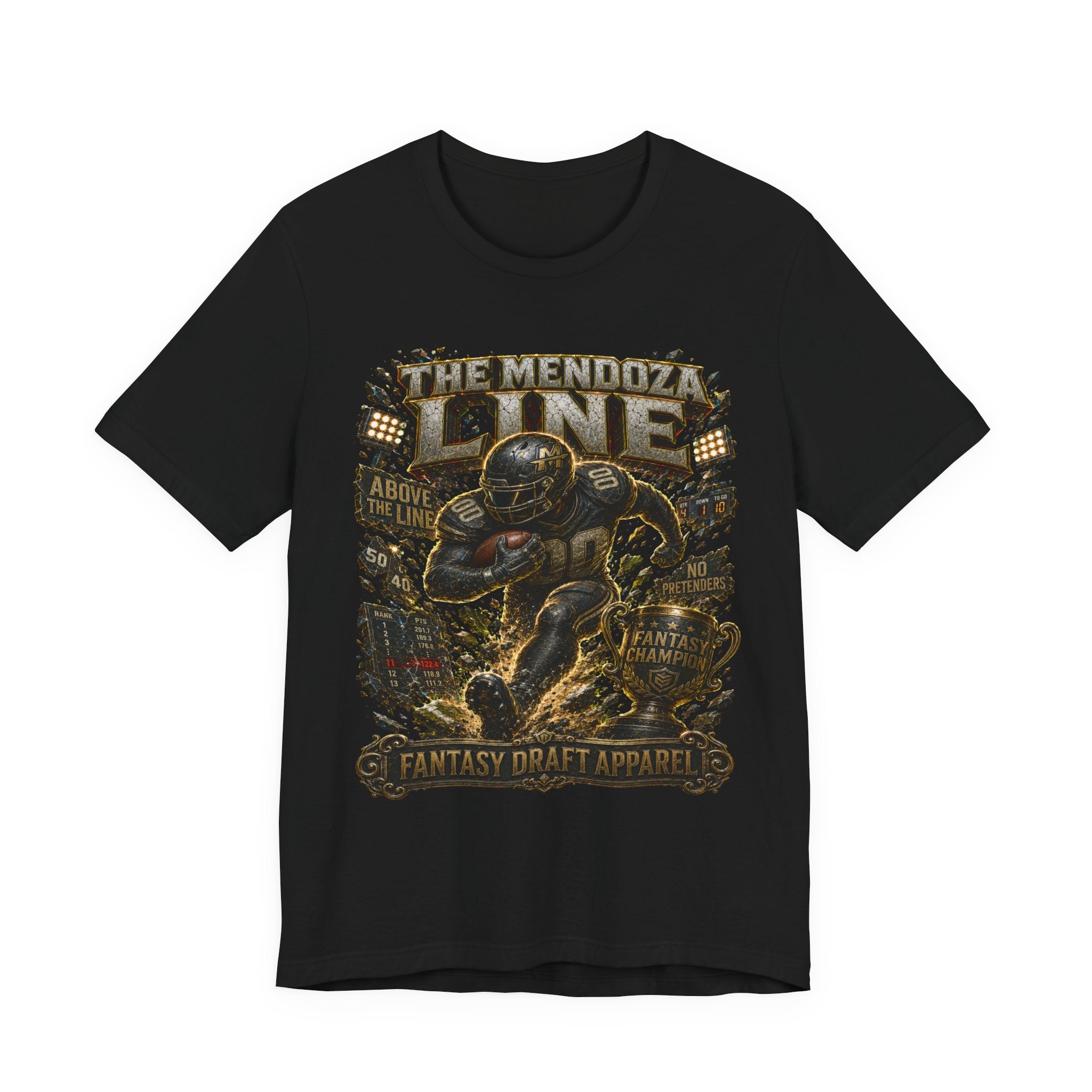 The Mendoza Line  Premium Football Tee