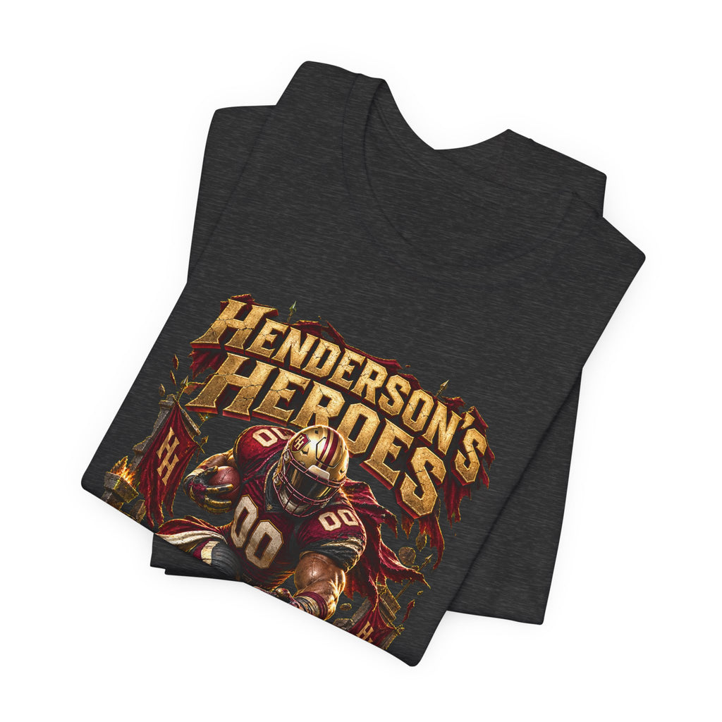 Henderson’s Heroes Team Football Tee