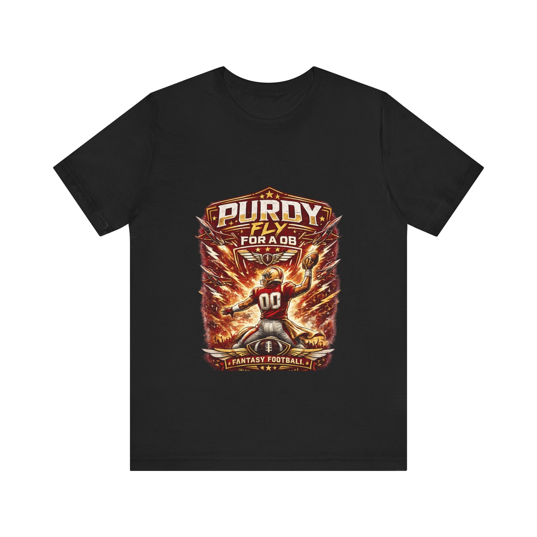 Purdy Fly for a QB Fantasy Football Tee