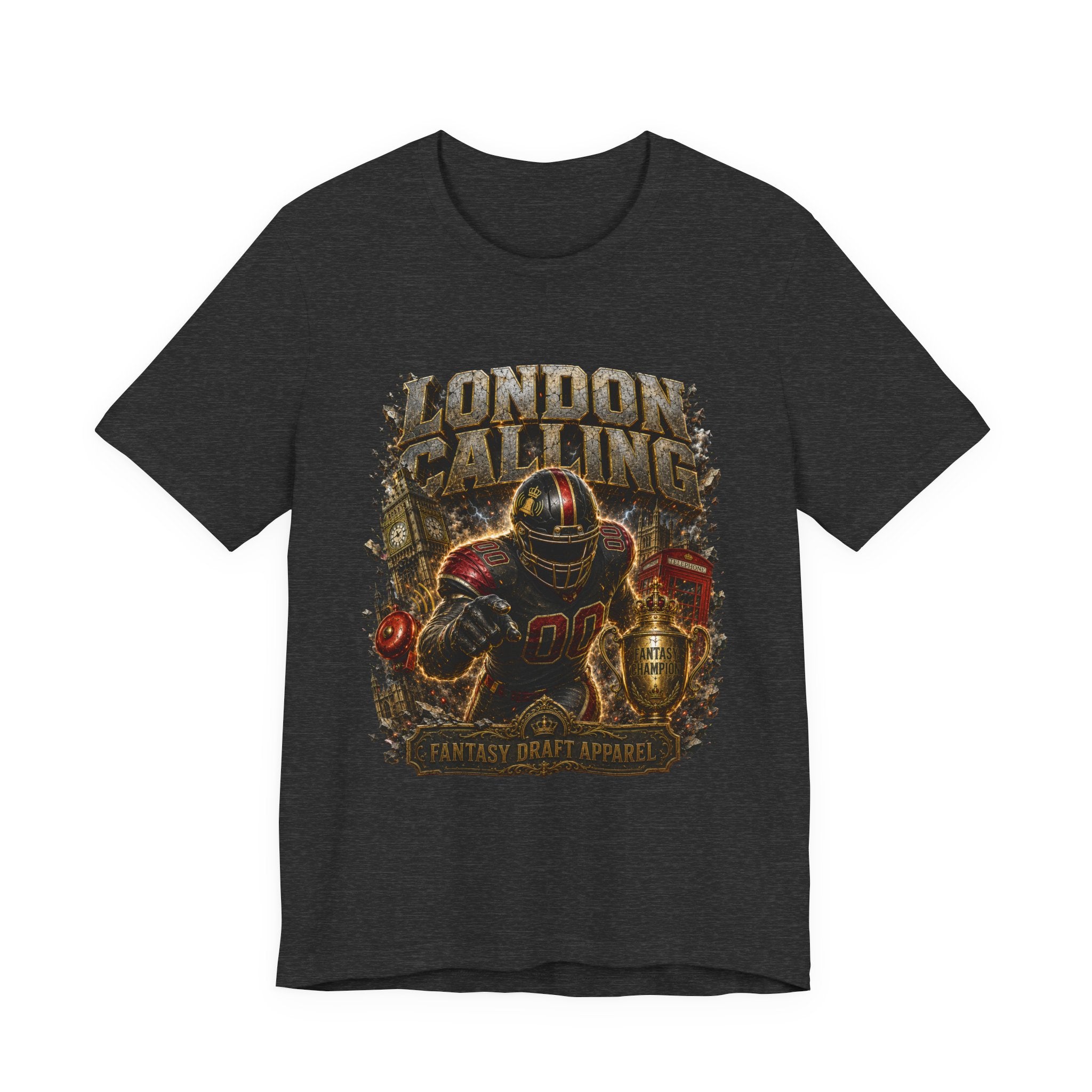 London Calling  Premium Football Tee
