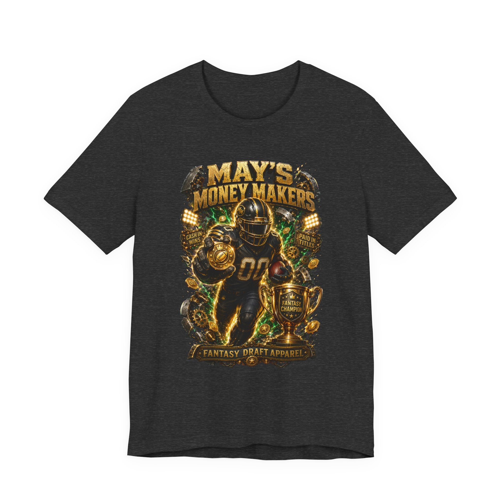 May’s Money Makers  Premium Football Tee