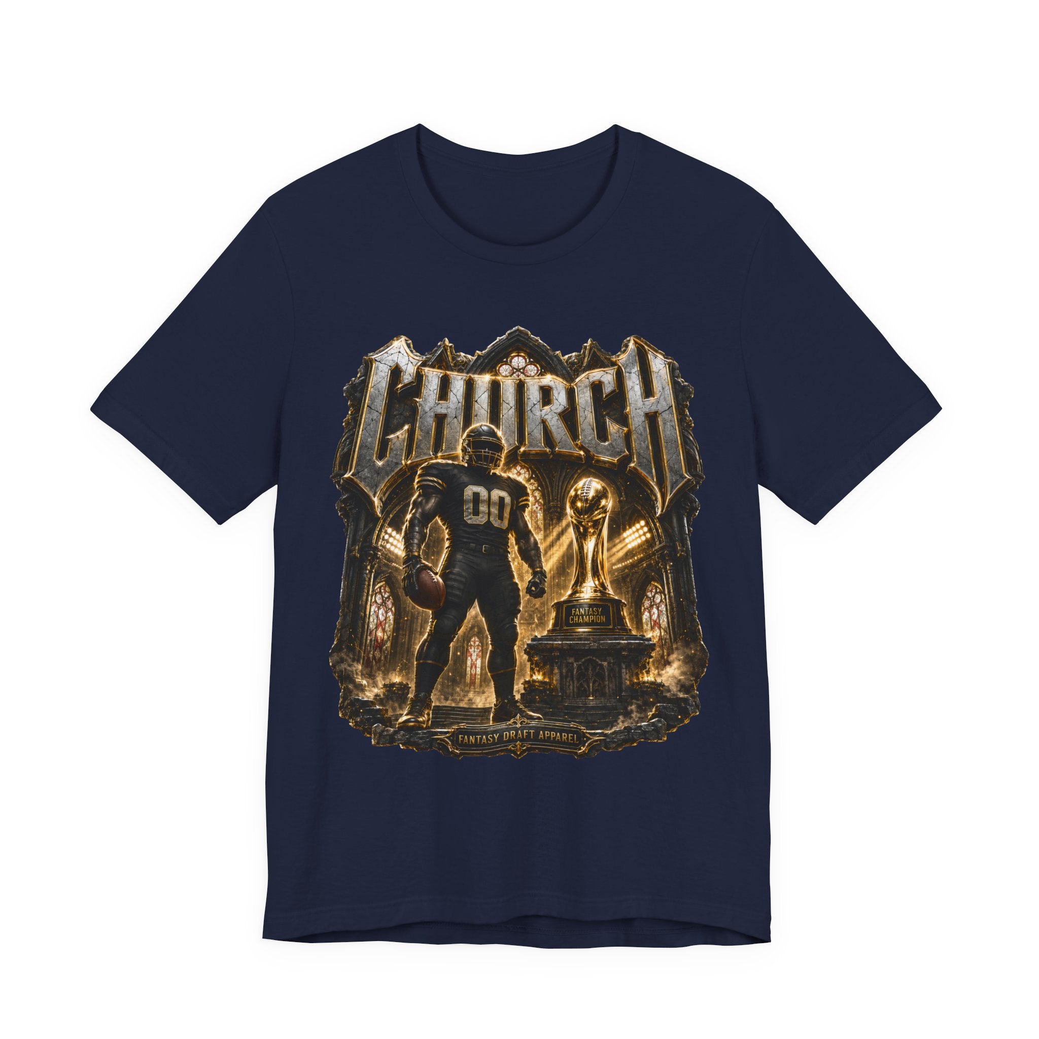 Church Premium Football Tee